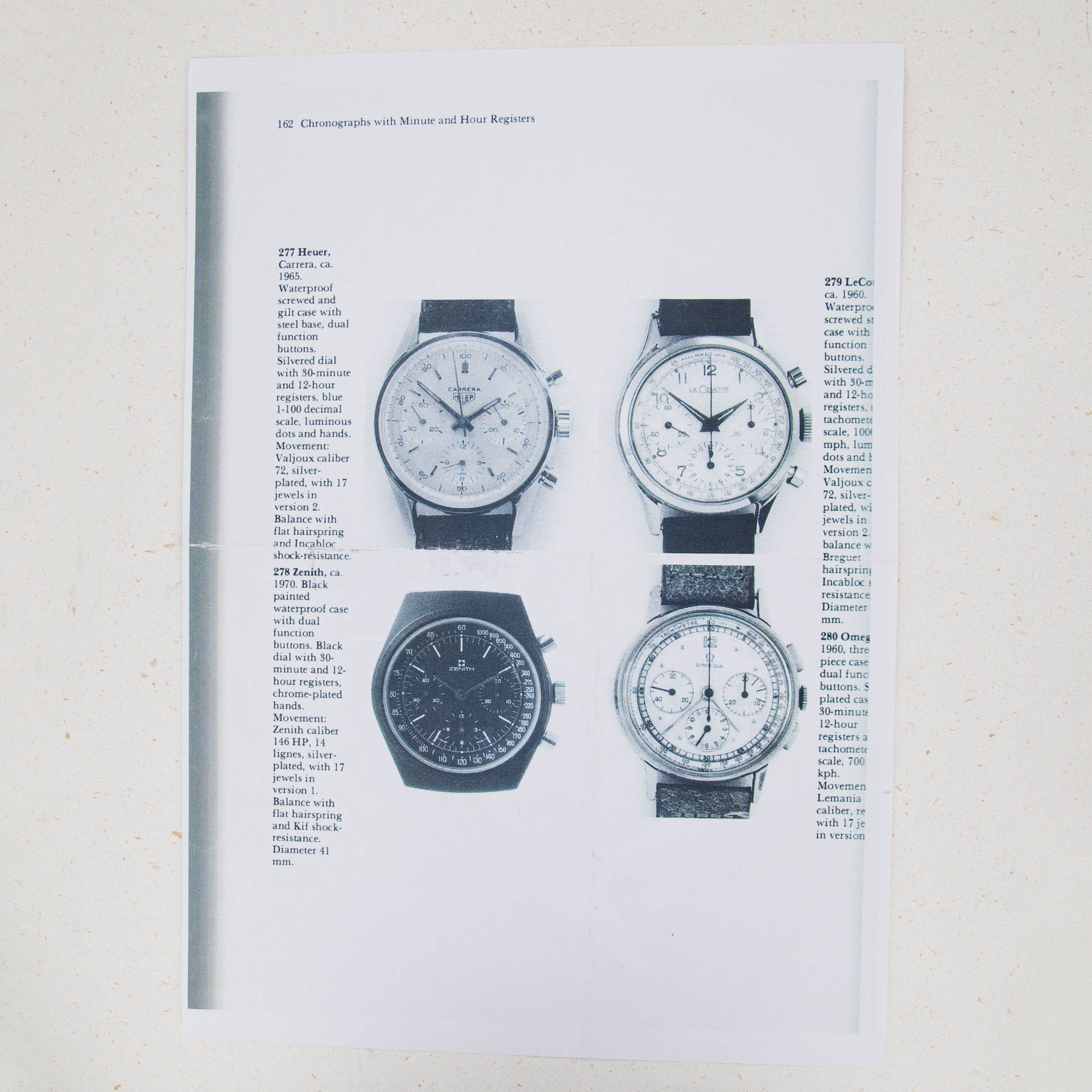 Zenith Vintage PVD Prototype Manual-wind cal. 146HP Chronograph