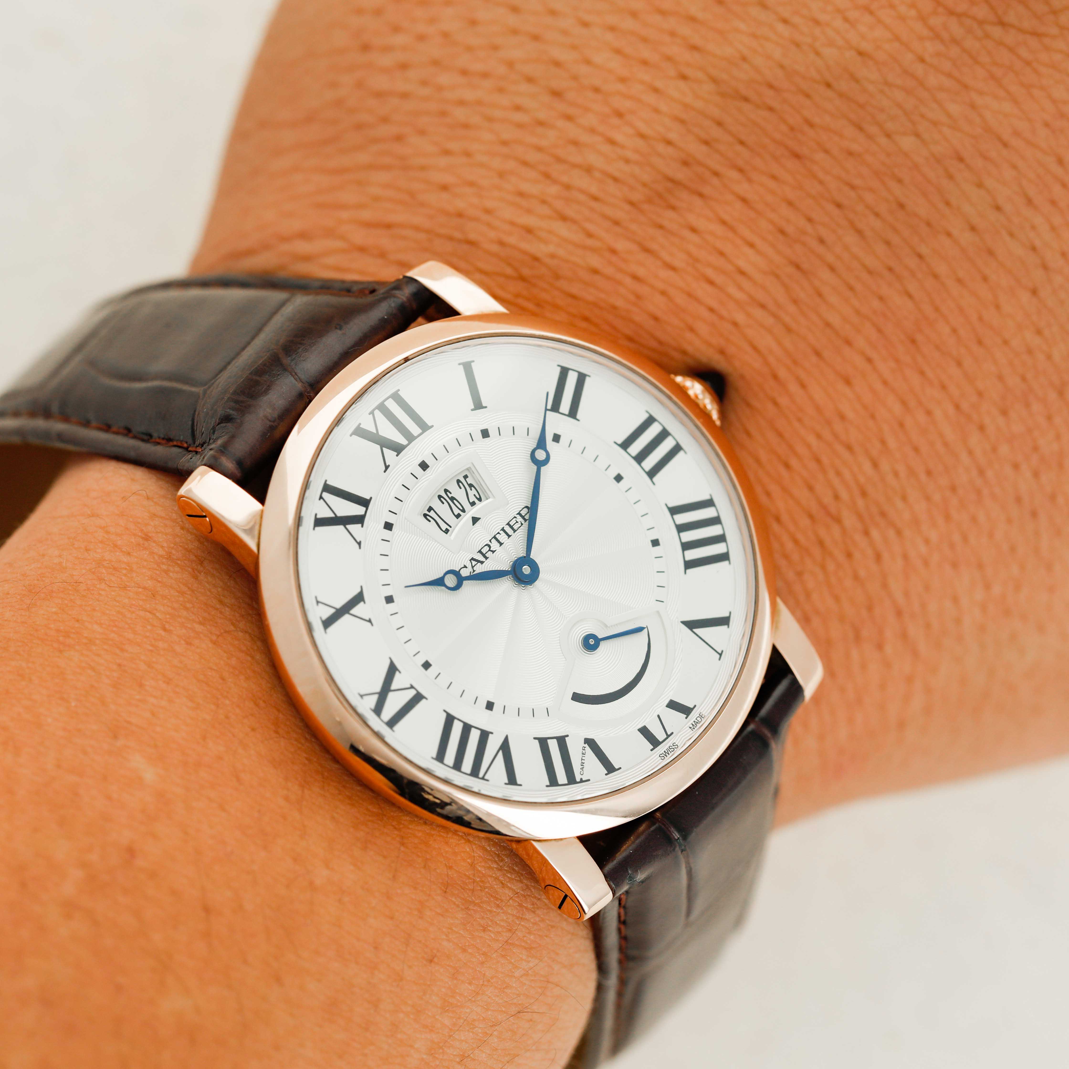 Cartier Rotonde de Cartier Calendar Power Reserve 18k RG W1556252