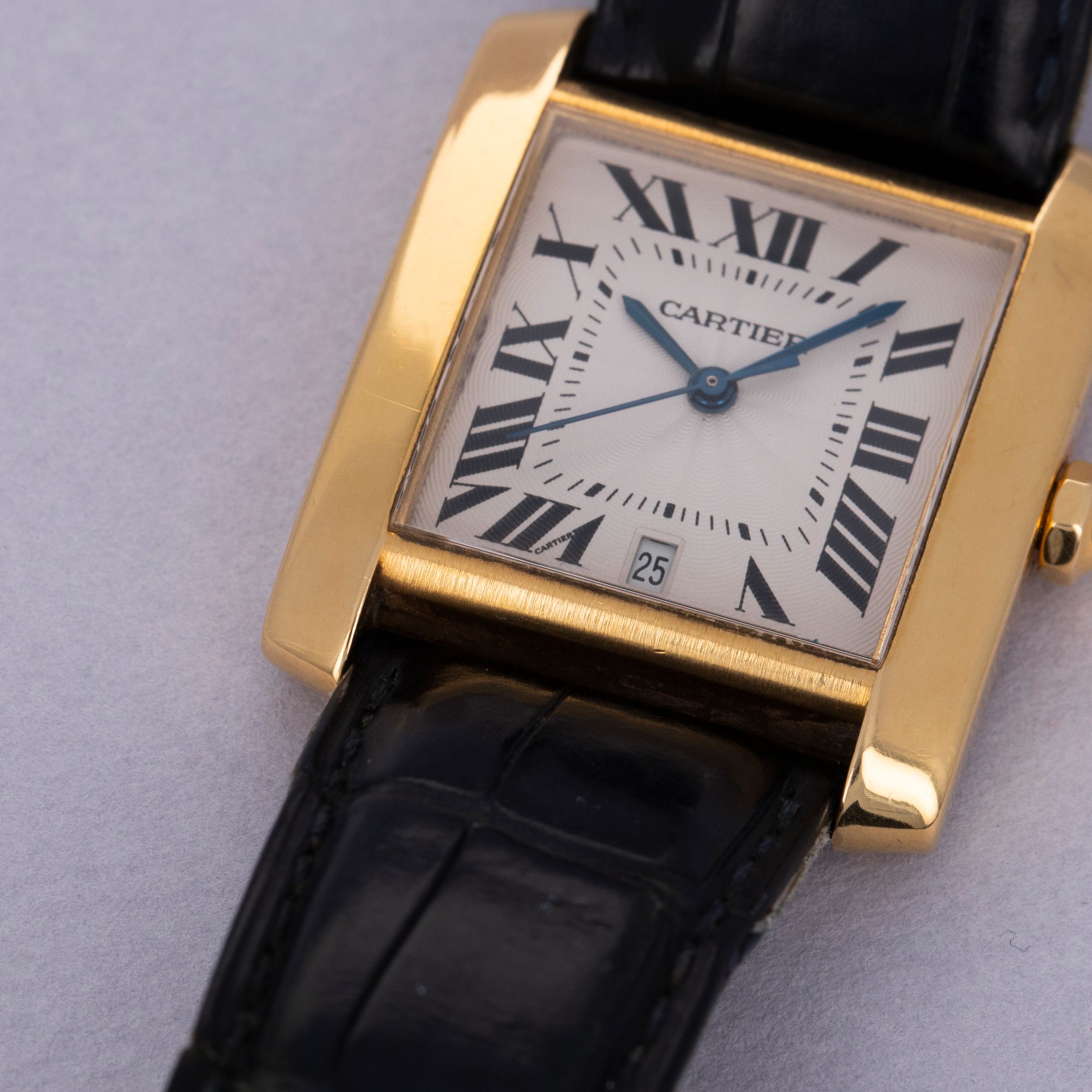 Cartier Tank Francaise 1840 Large Size Automatic 18k YG | Auctions