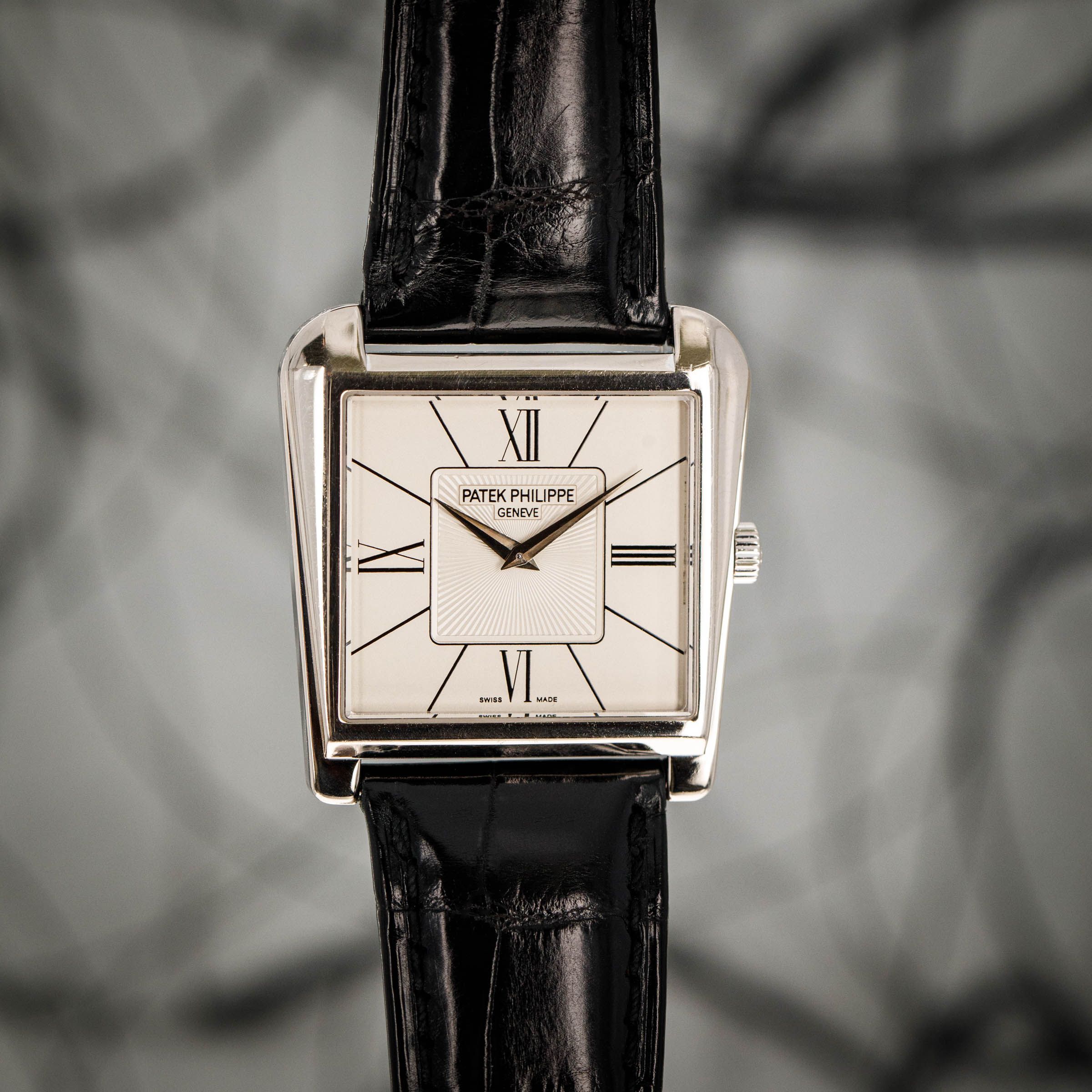 Patek Philippe Gondolo Trapeze 5489G 18k WG | Auctions | Loupe This