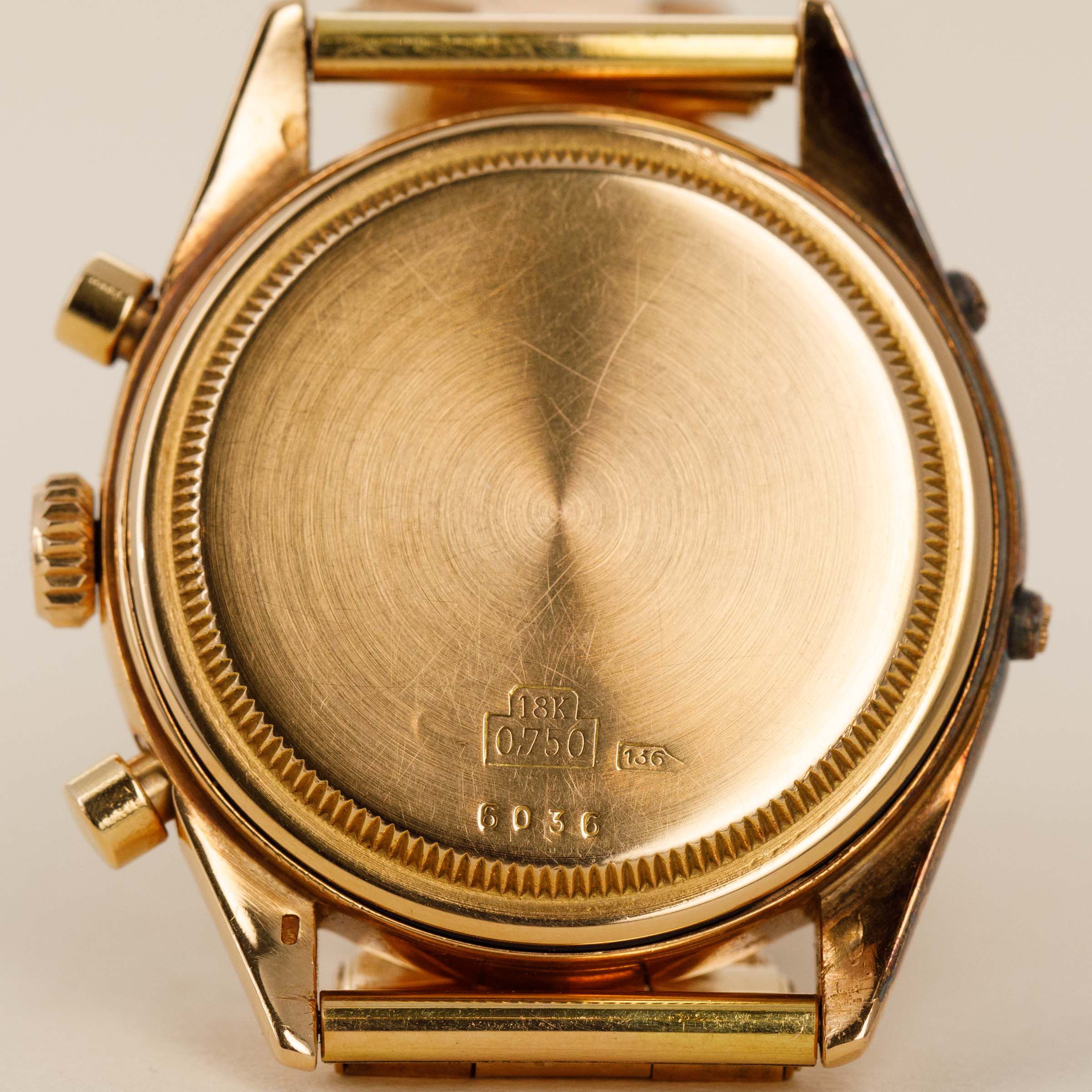 Rolex Triple Calendar Chronograph 6036 Jean Claude Killy 18k YR