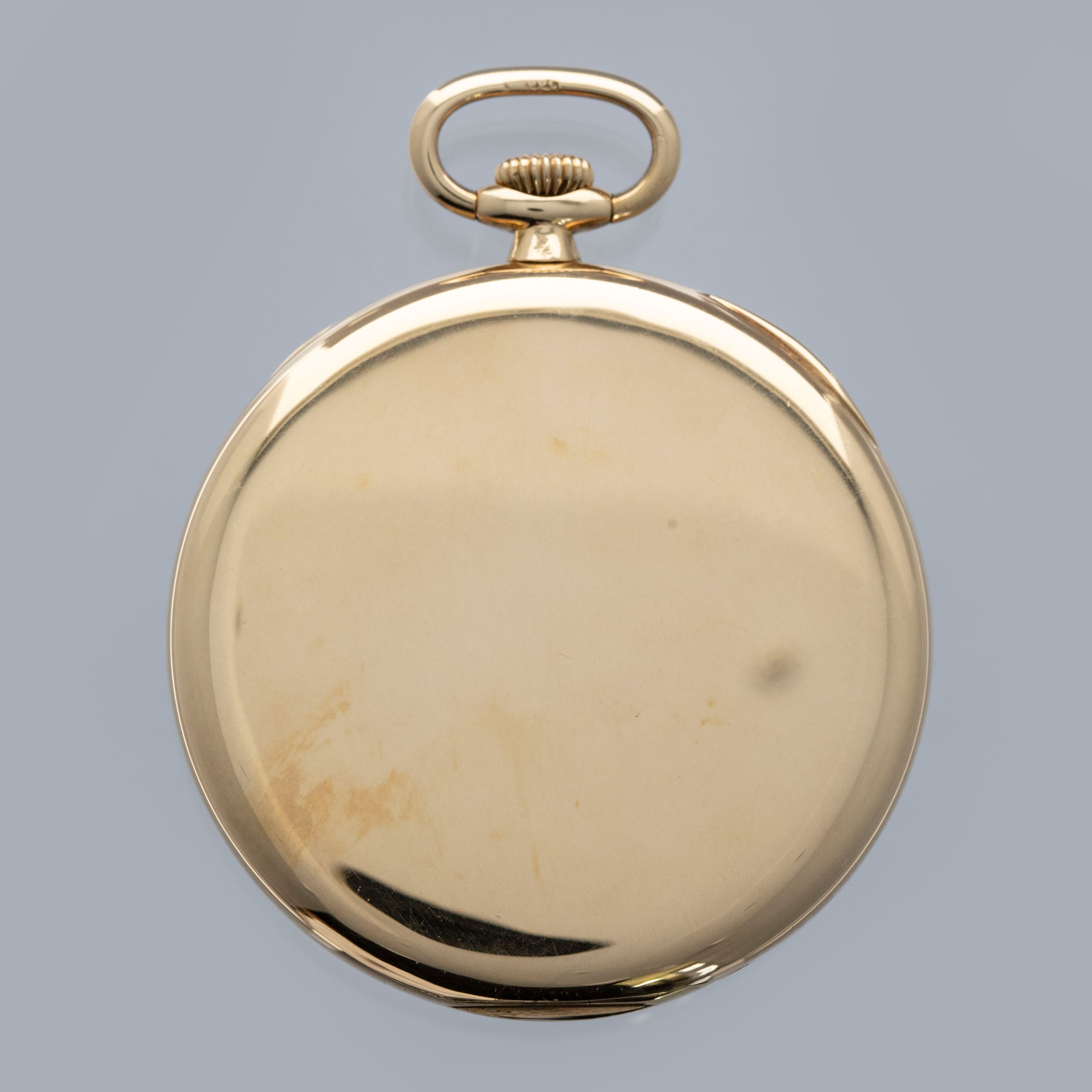 Patek Philippe Sector Dial Pocket Watch 18k YG with Original Box