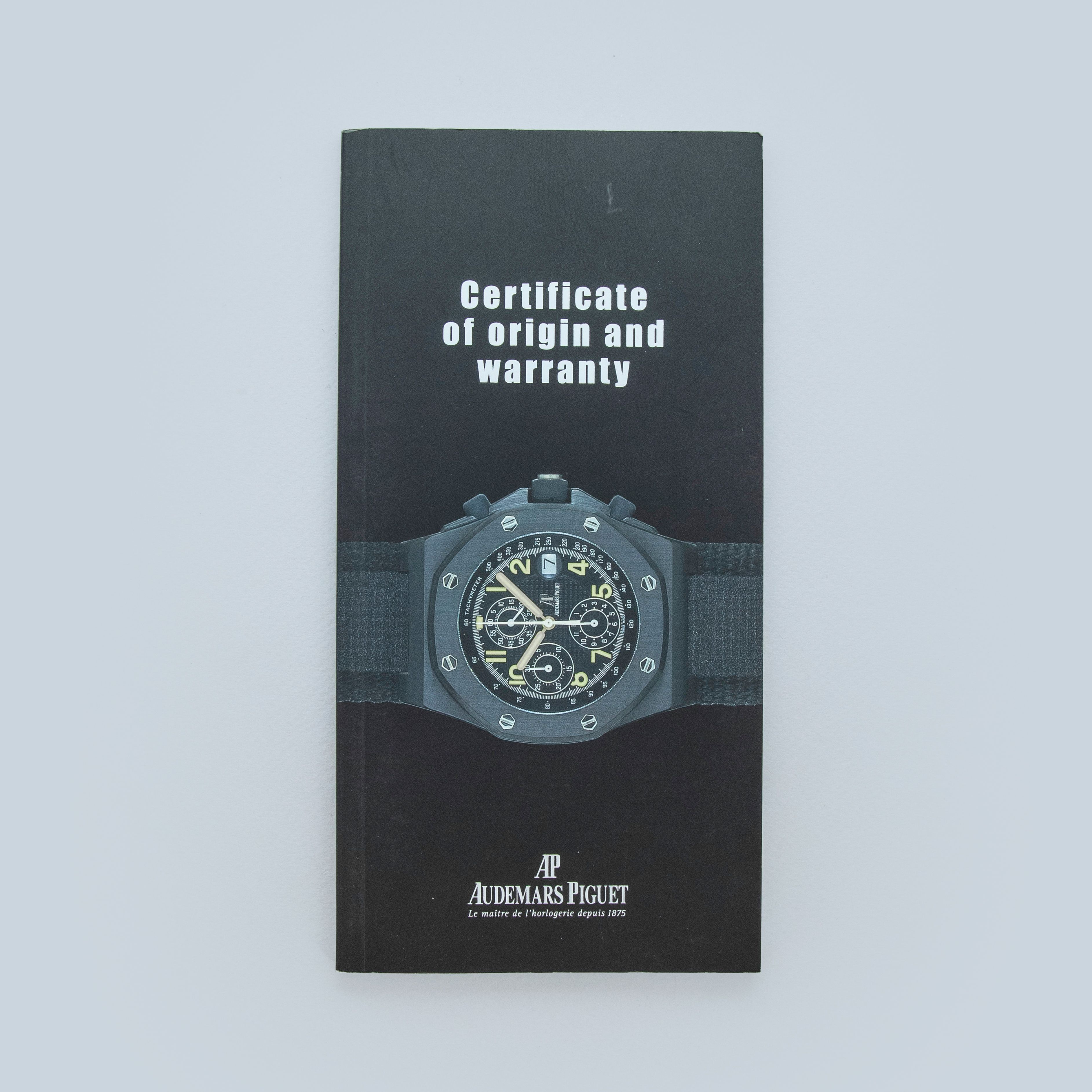 Audemars Piguet Royal Oak Offshore 25770SN.OO.0001KE.01 End of