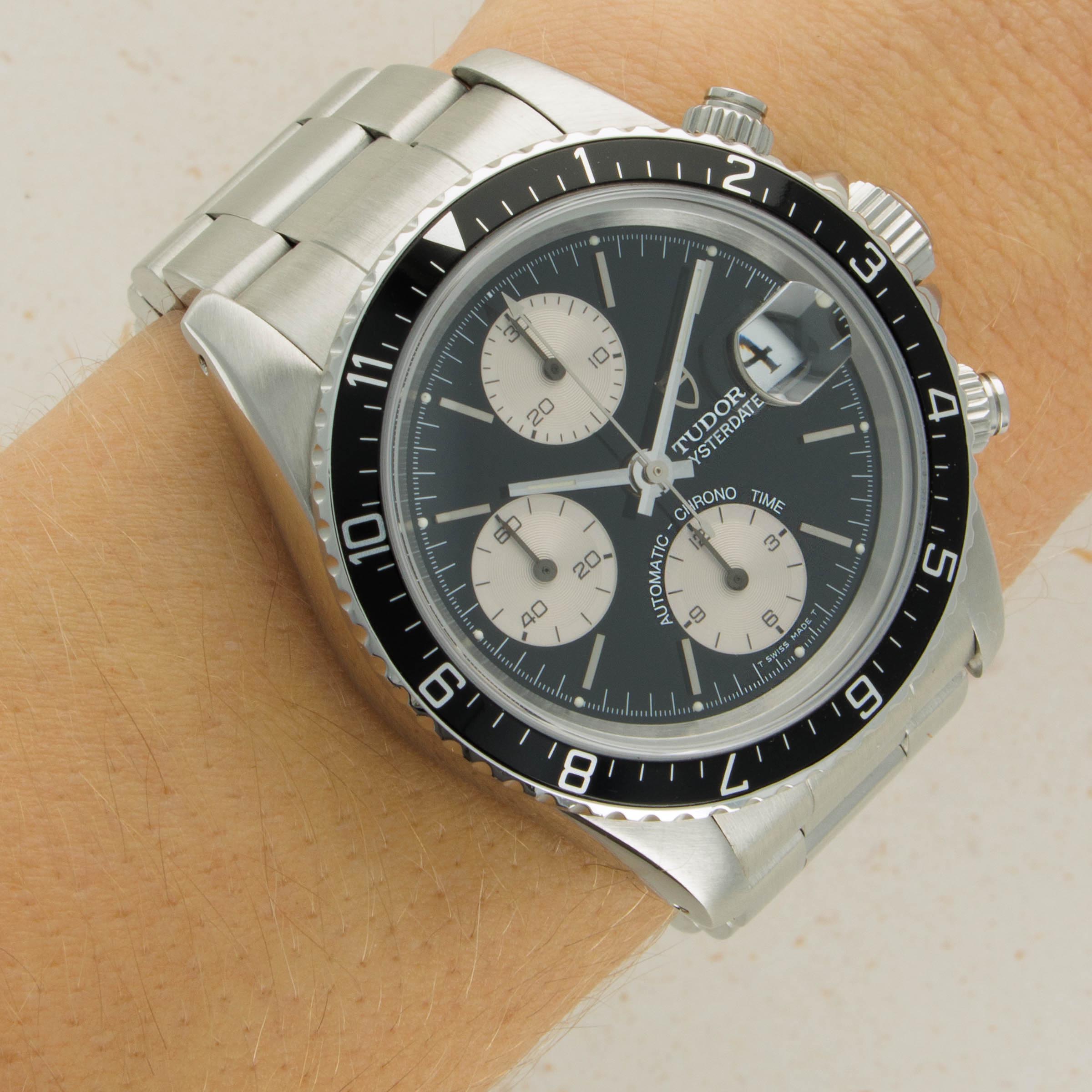 Tudor Prince Date Chrono Time Chronograph 79270 Auctions Loupe