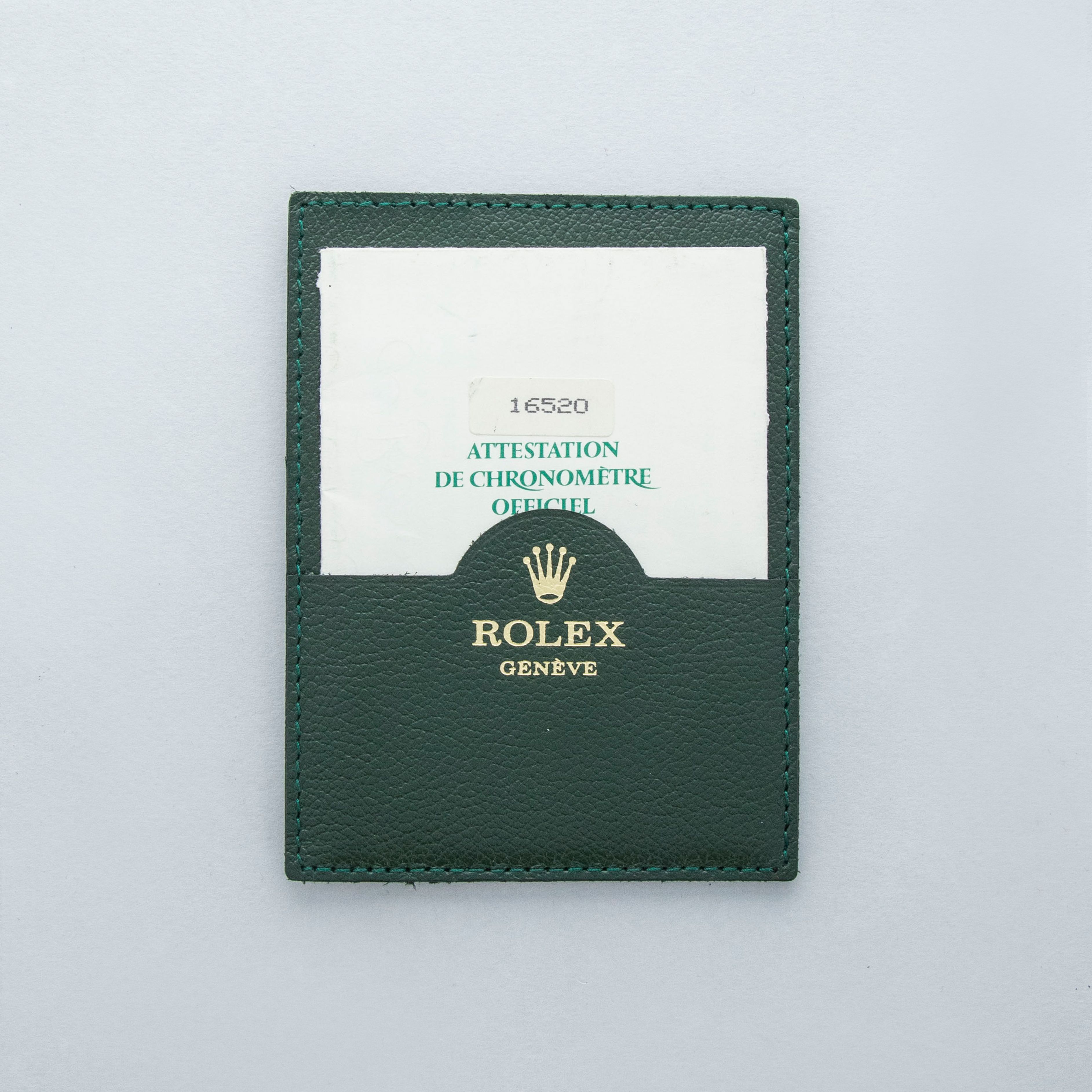 ROLEX COSMOGRAPH DAYTONA 16520 R SERIAL FLOATING WHITE DIAL BOX