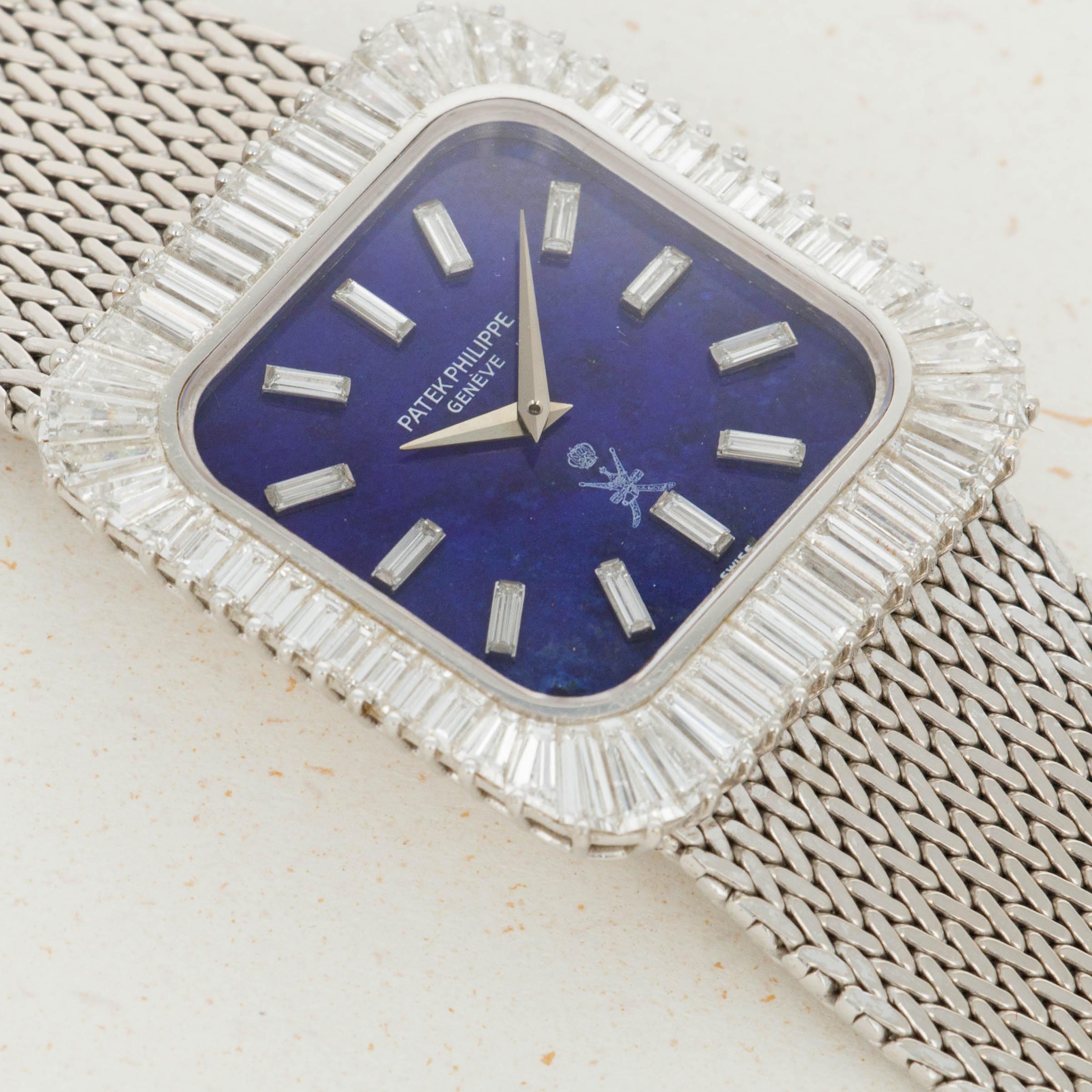 Patek philippe white gold on sale diamond