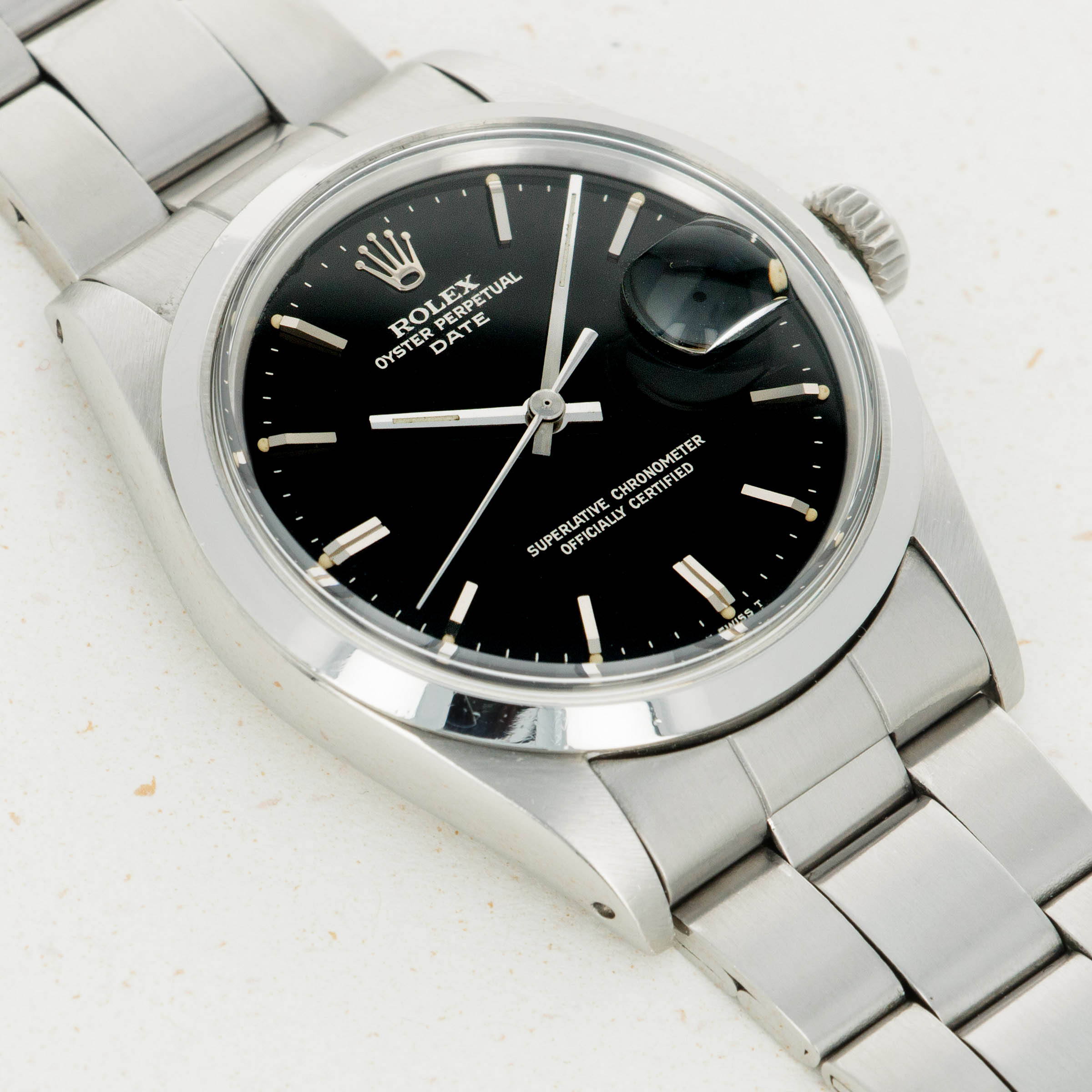 Rolex 1500 black discount dial