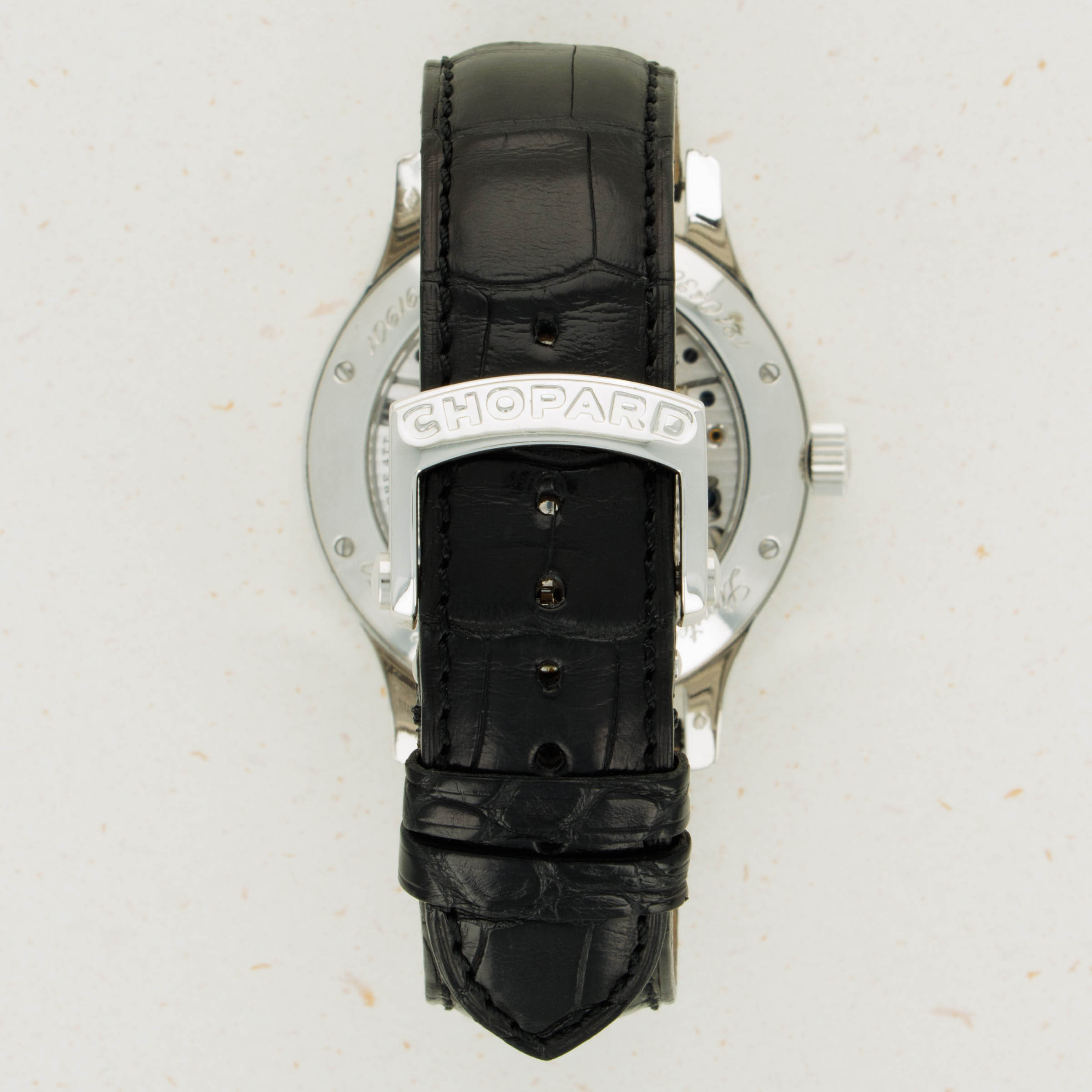 Chopard LUC Quattro Skeleton 8-Day Tourbillon 16/91901 Platinum