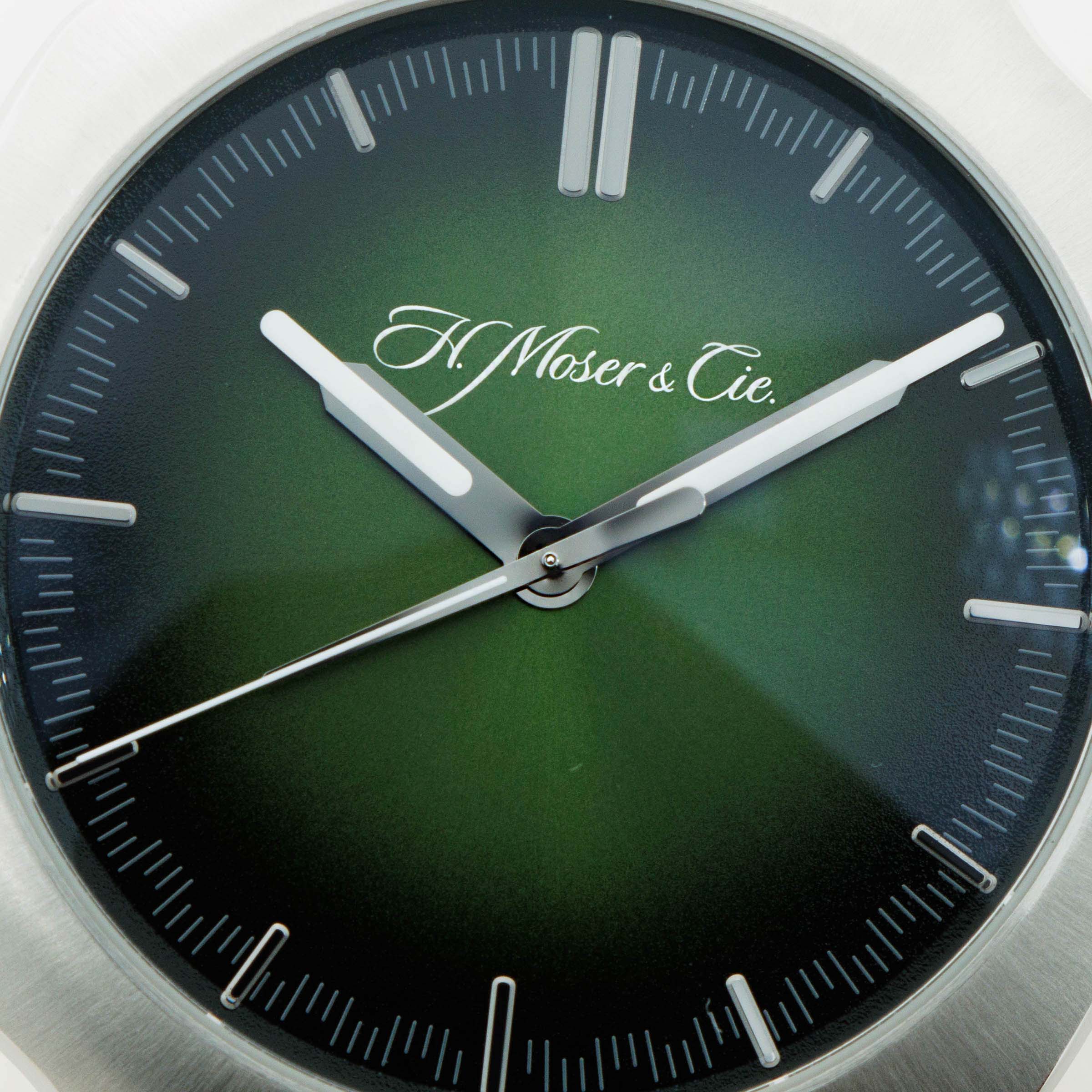 Moser discount green dial