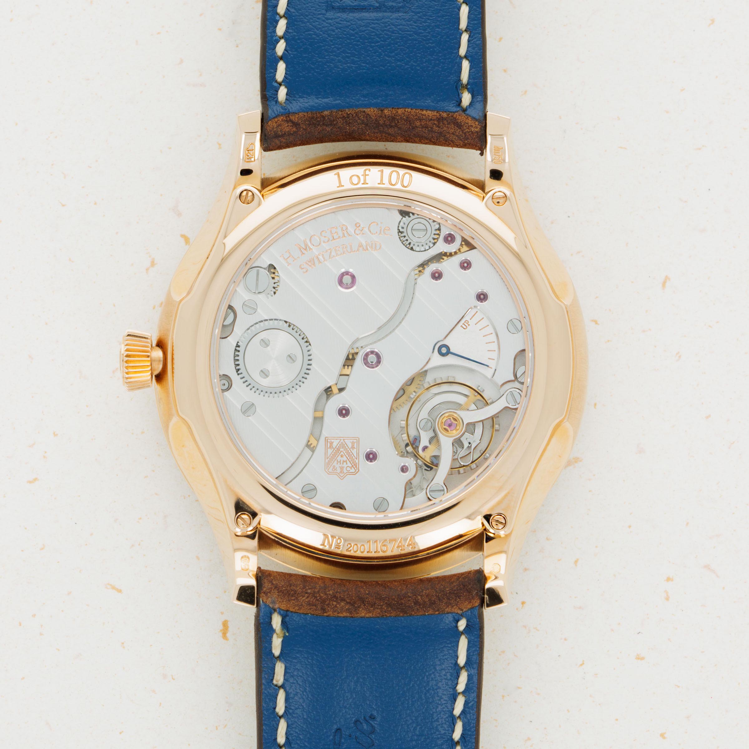 H. Moser & Cie Venturer Small Seconds XL Midnight Blue 2327-0407