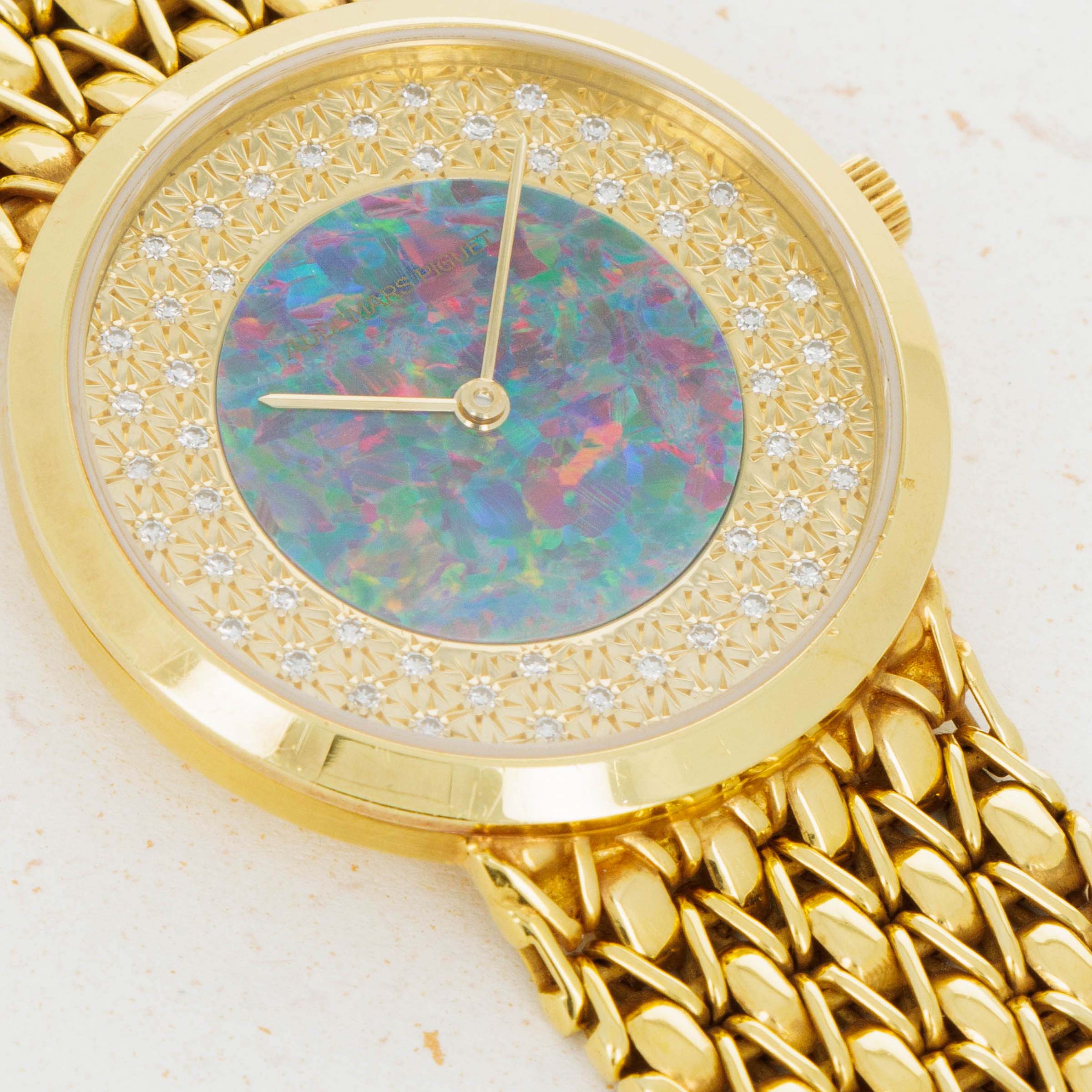 Lost And Find】Natural fire‎ opal gemstone watch - Shop Lost and find  Women's Watches - Pinkoi