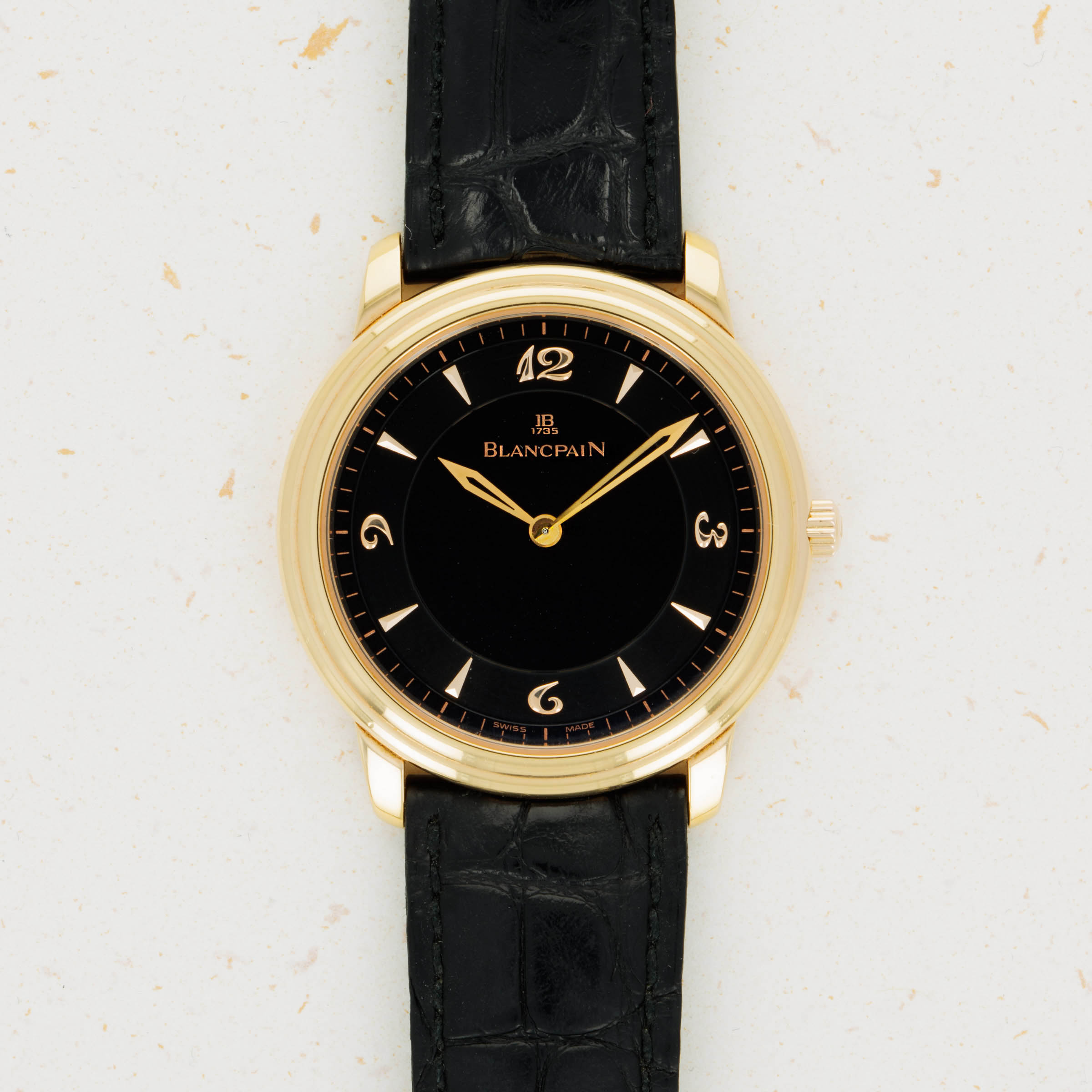 Blancpain gold best sale