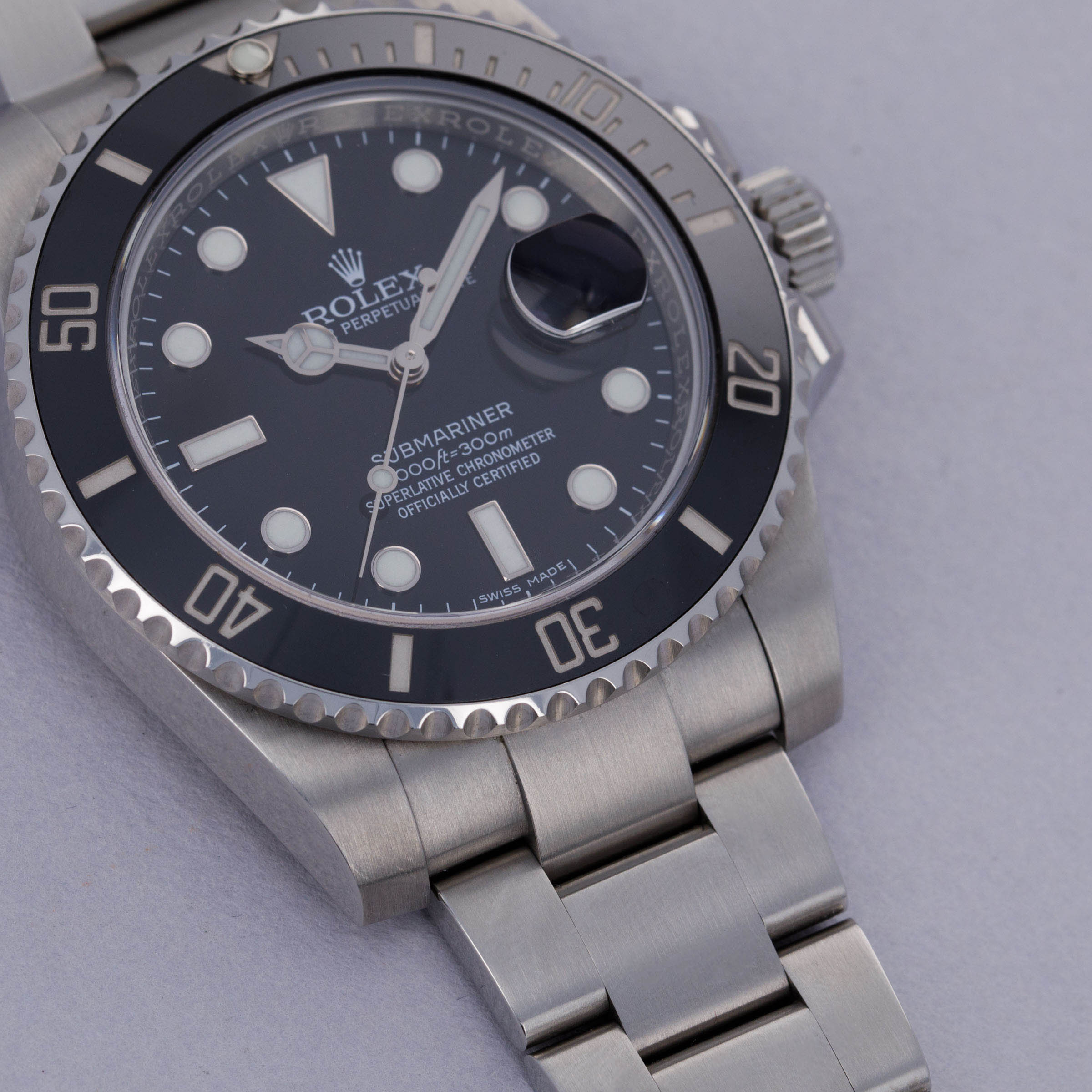 Rolex Submariner 116610LN Box and Papers | Auctions | Loupe This