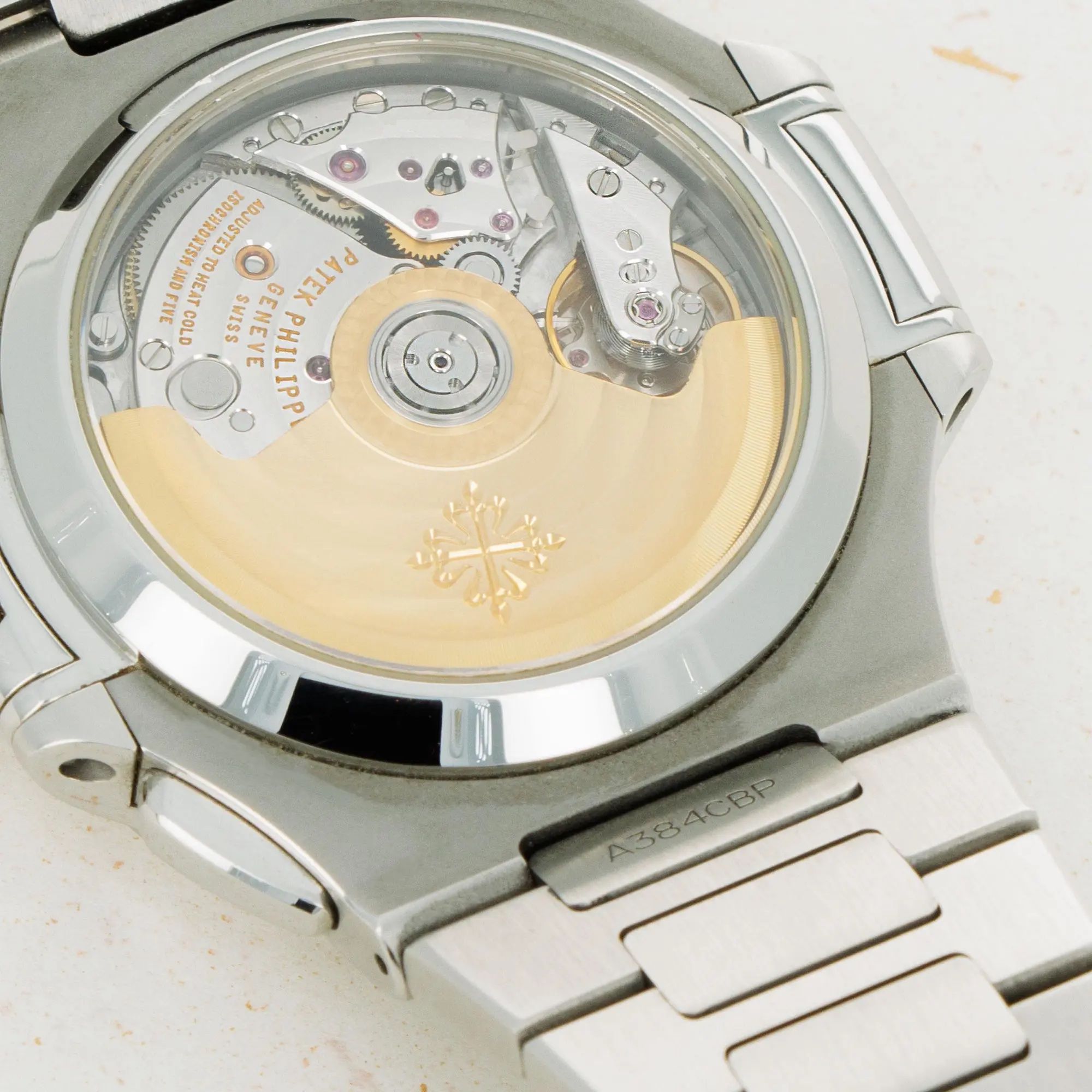 Patek philippe nautilus caseback sale