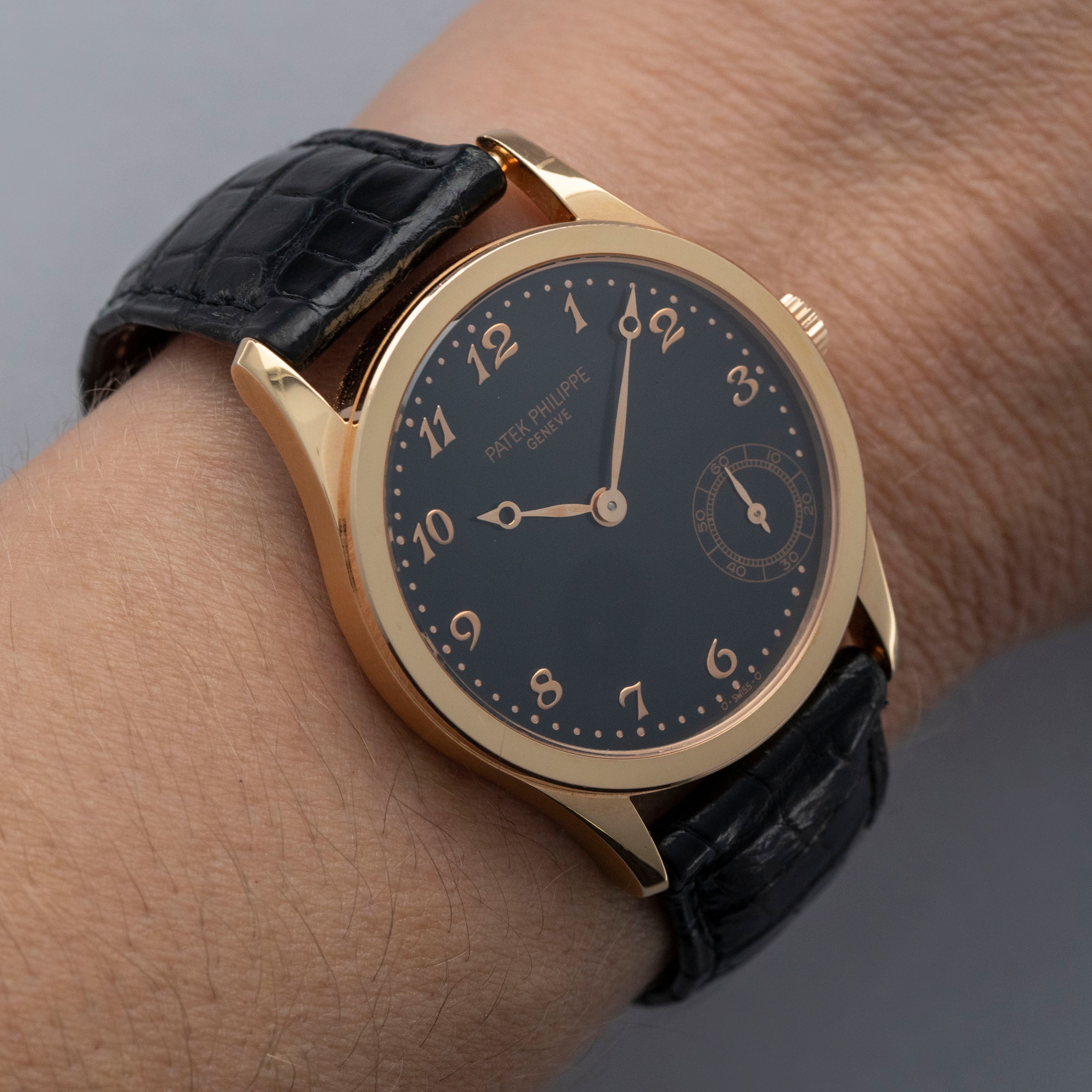 Patek Philippe Calatrava 5026R-001 Black Breguet Dial with