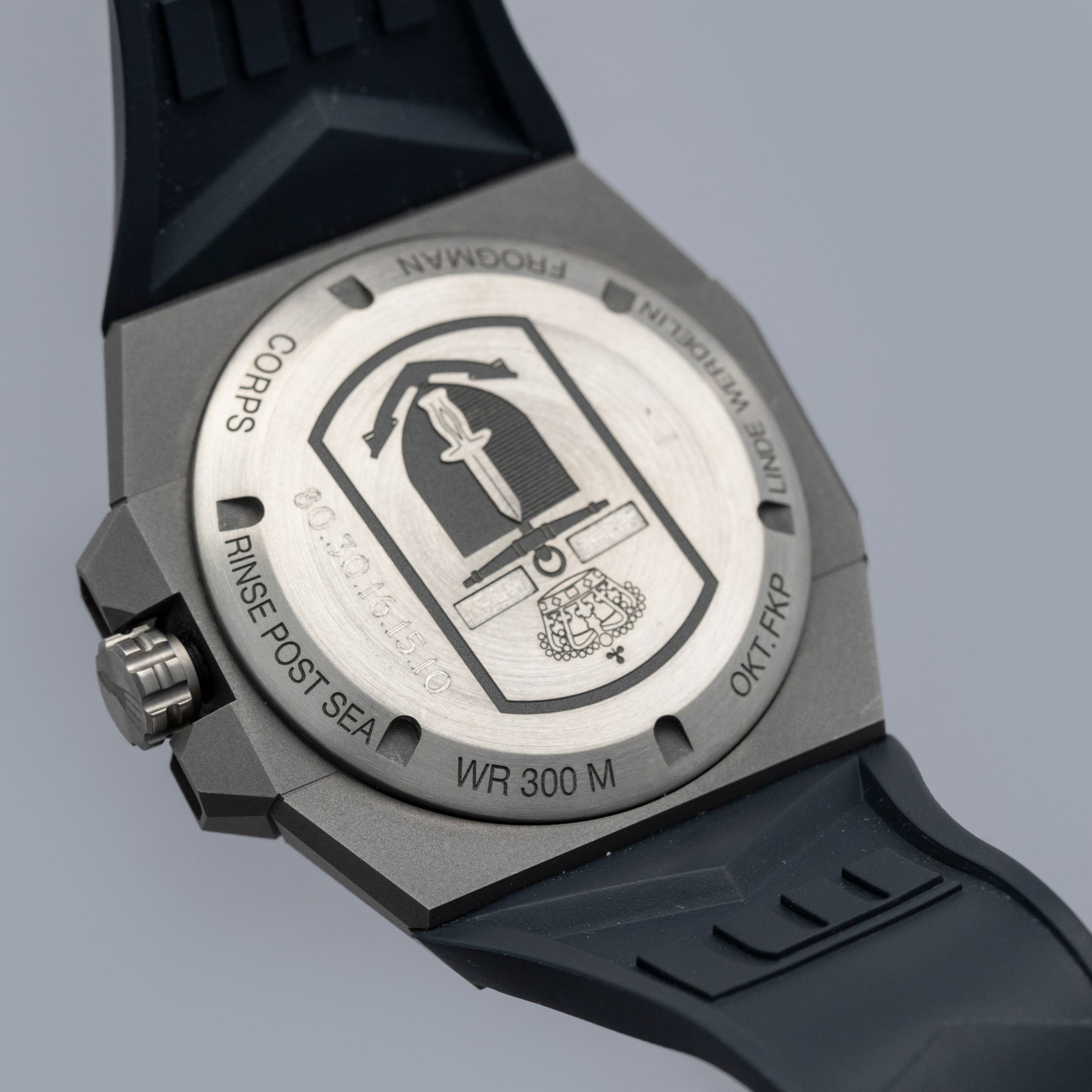 Linde Werdelin Oktopus Frogman Danish Military Ceramic and