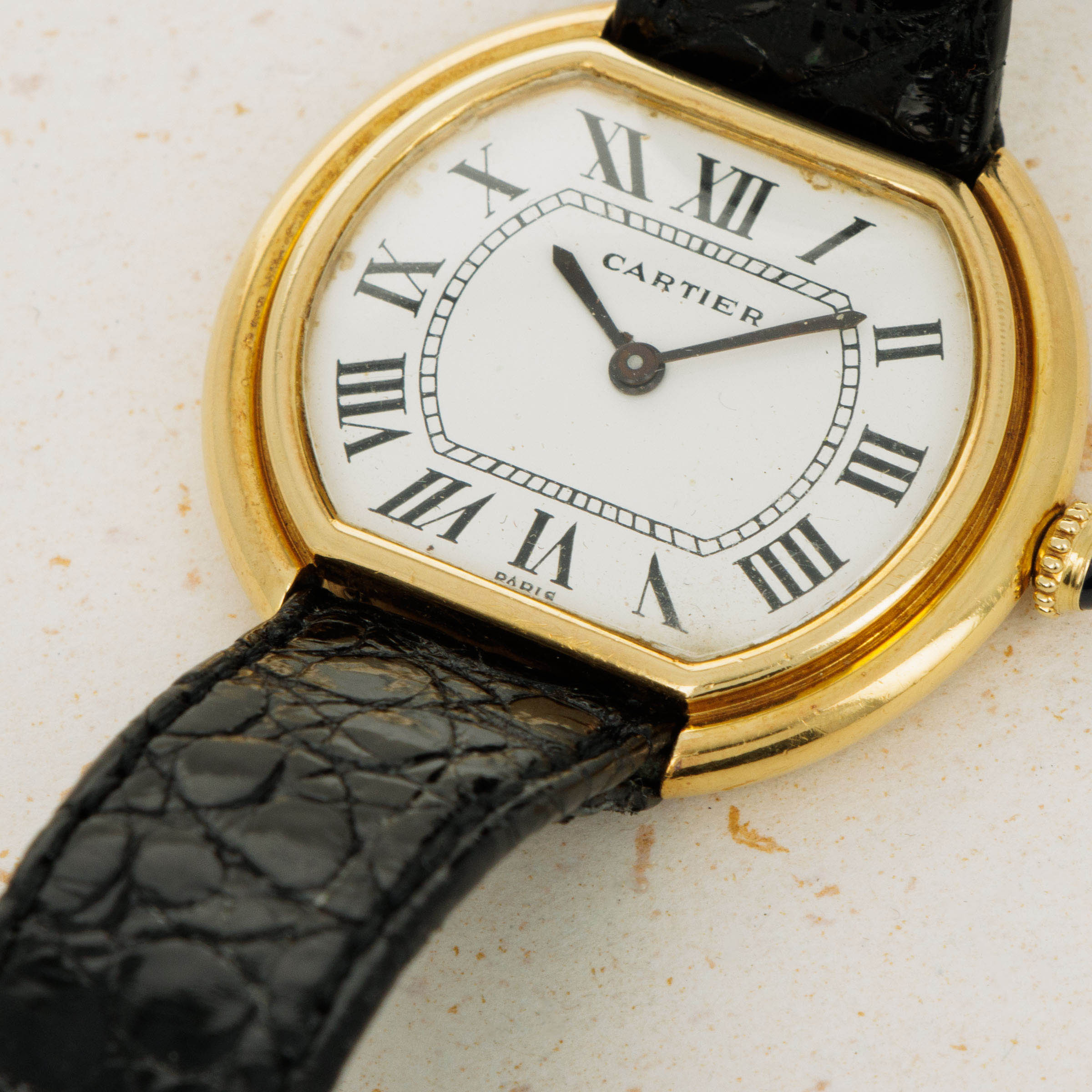 Cartier Paris Gondole 18k YG 78091 | Auctions | Loupe This