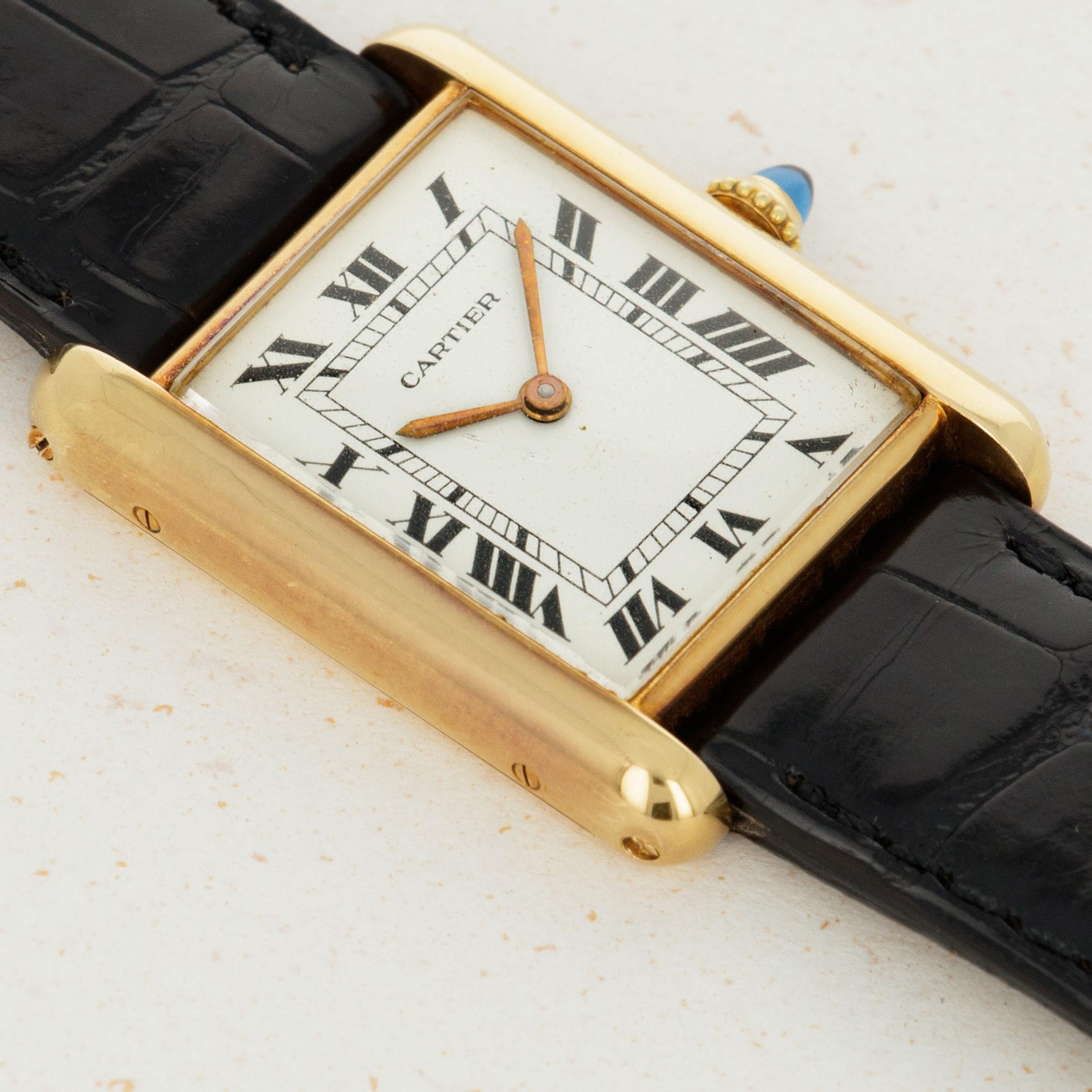 Cartier Tank Louis Paris Auctions Loupe This