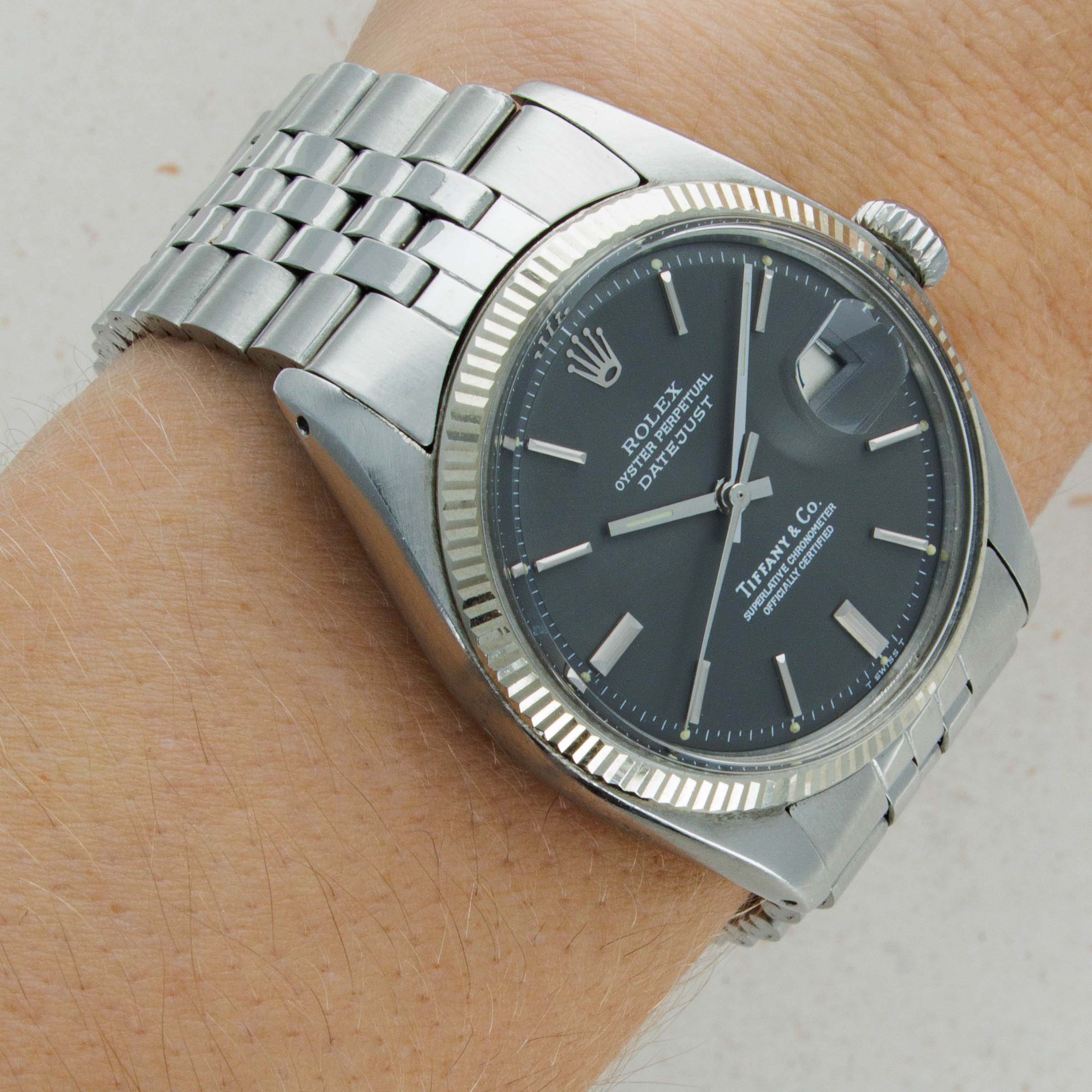 Rolex datejust hotsell 1601 grey dial