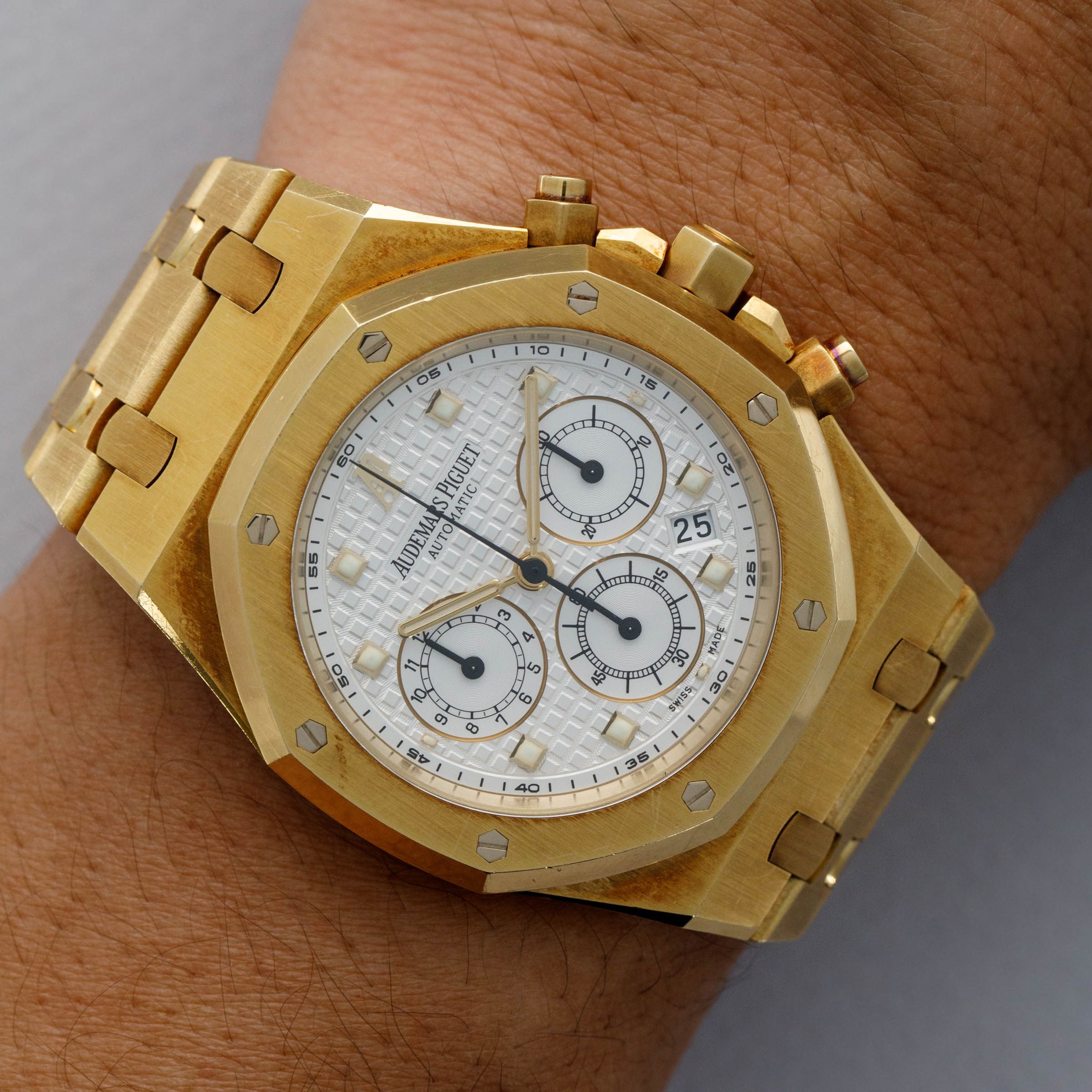 Audemars Piguet Royal Oak Chronograph 25960BA 18K YG | Auctions