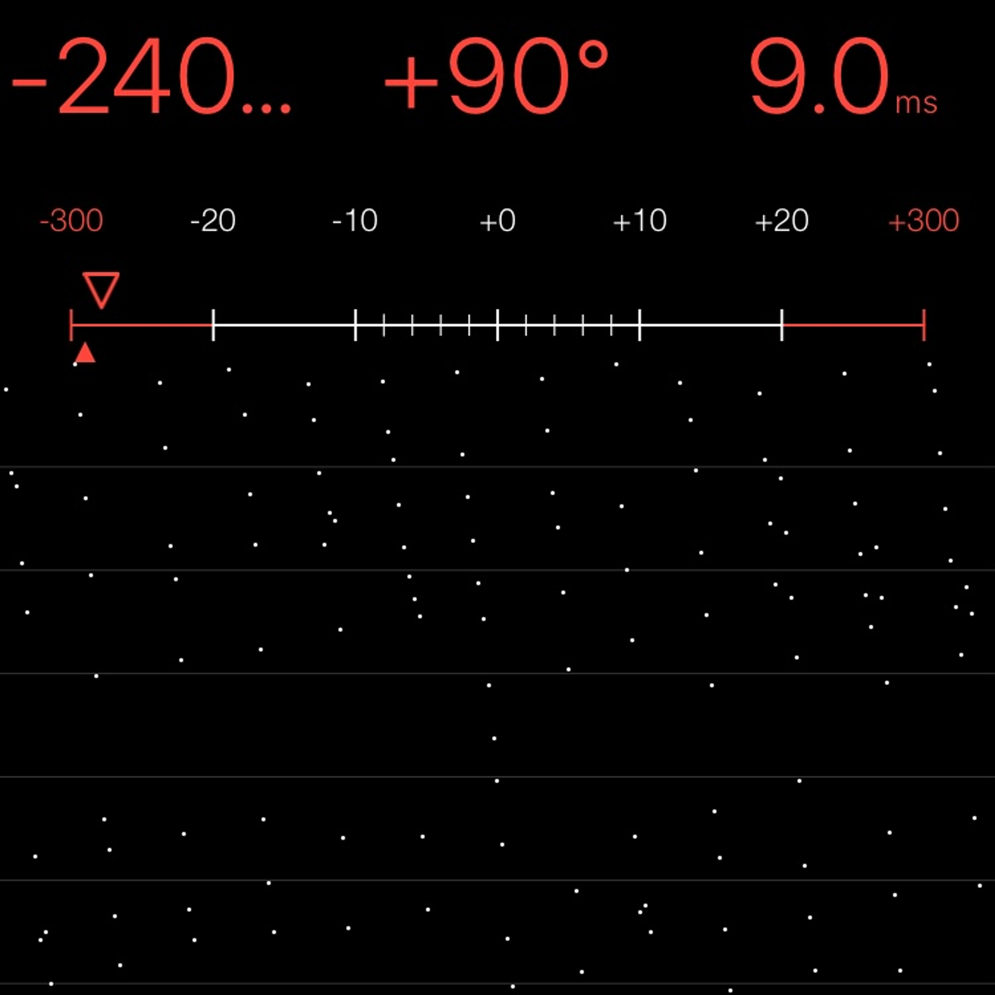 TIMING MACHINE READOUT