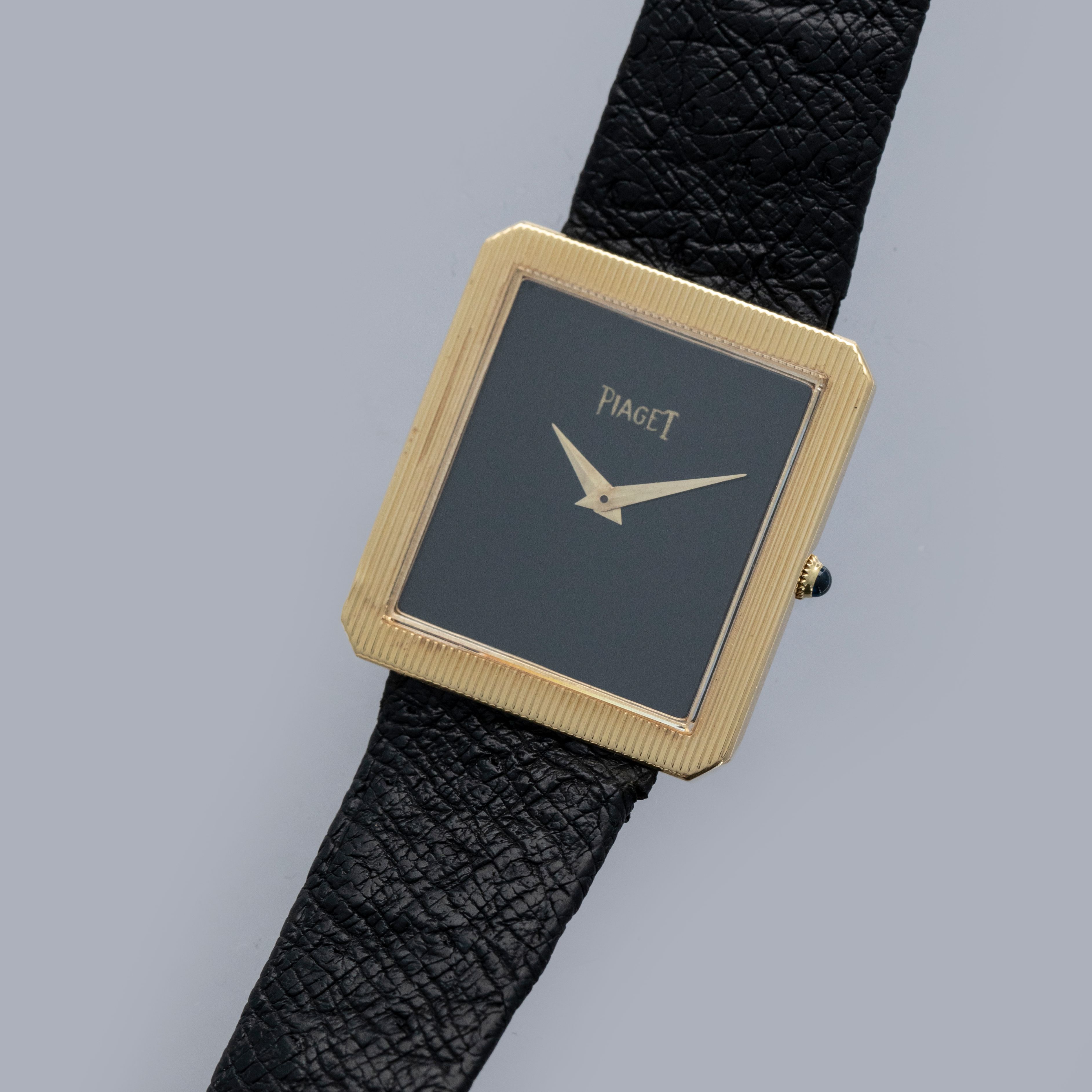 Piaget Protocole 9154 Refinished Onyx Dial 18k YG | Auctions
