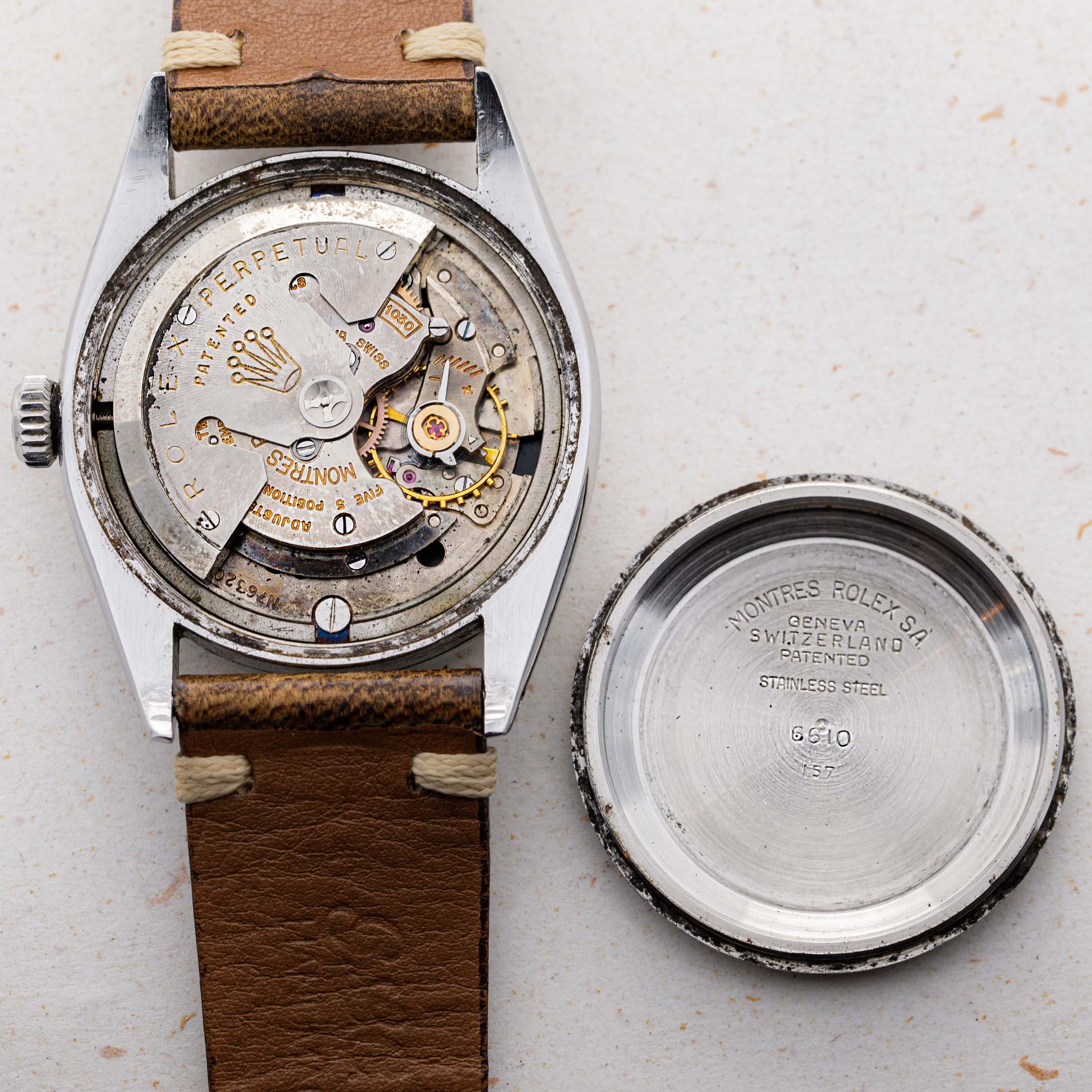 Rolex Explorer 6610 Gilt Dial | Auctions | Loupe This