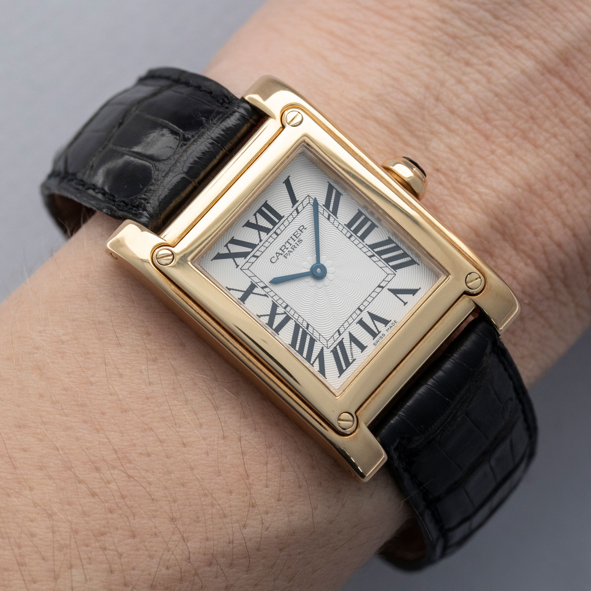 c1024-02☆Cartier カルティエ PARIS / ガスライター /シルバーカラー