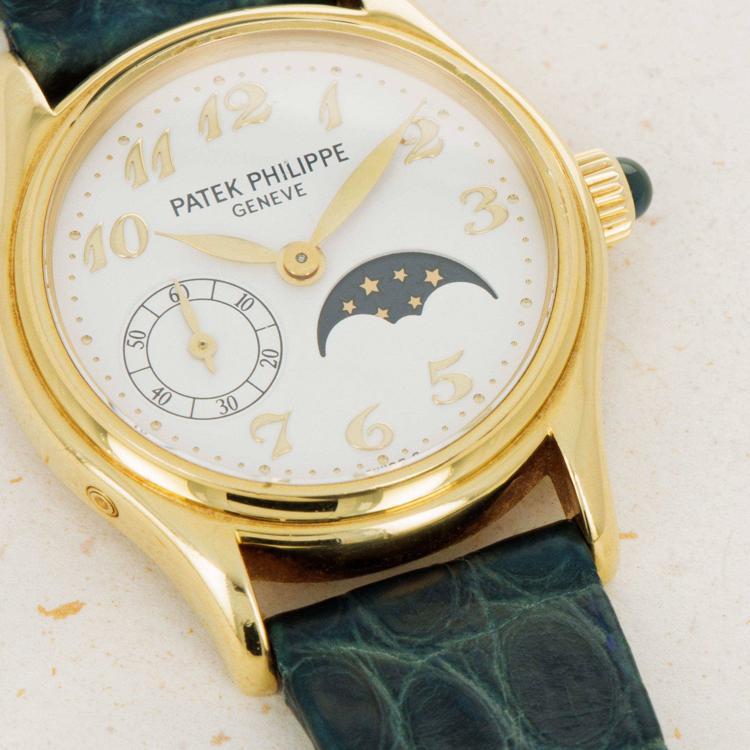 Patek Philippe Lady Calatrava Moonphase 4856J Yellow Gold