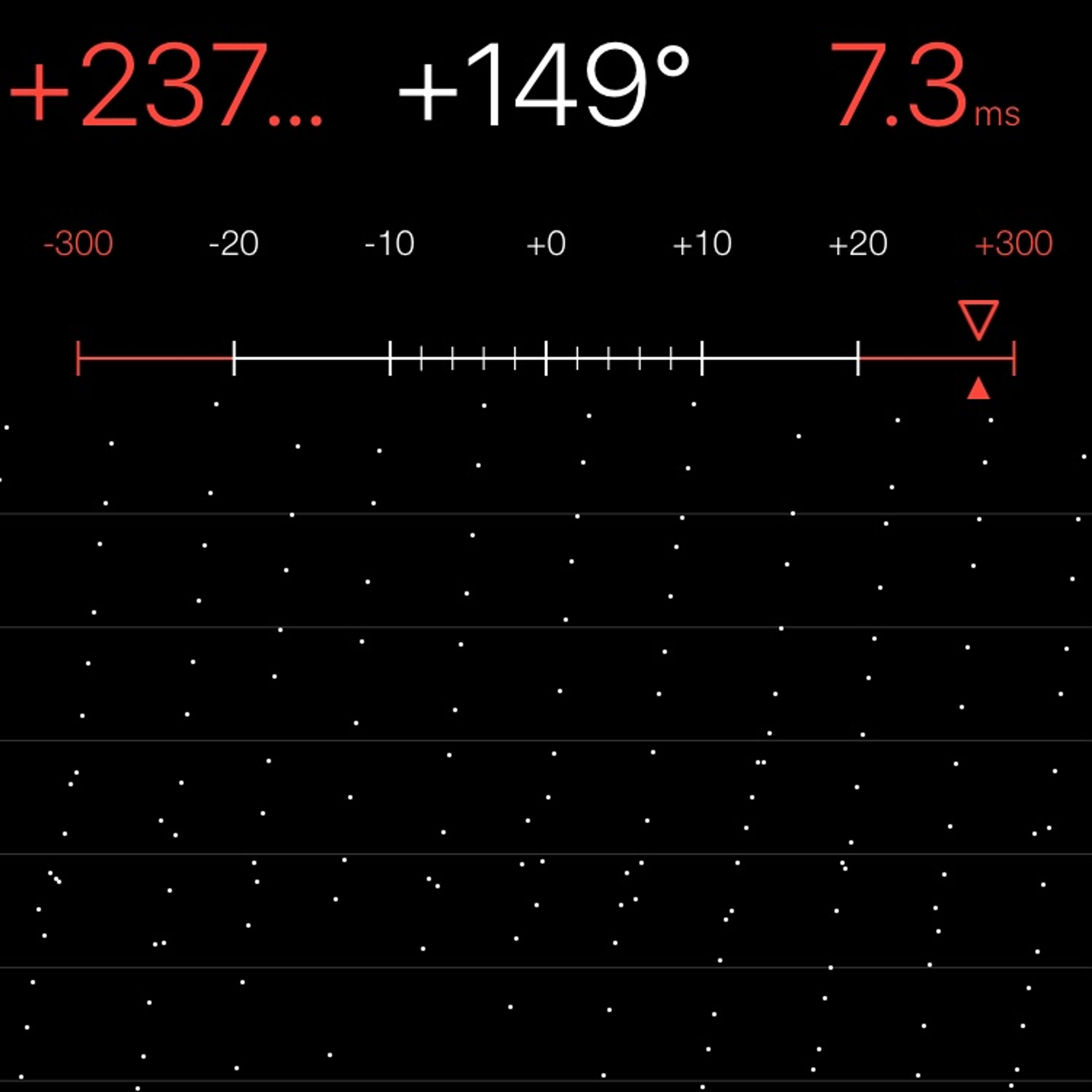 TIMING MACHINE READOUT