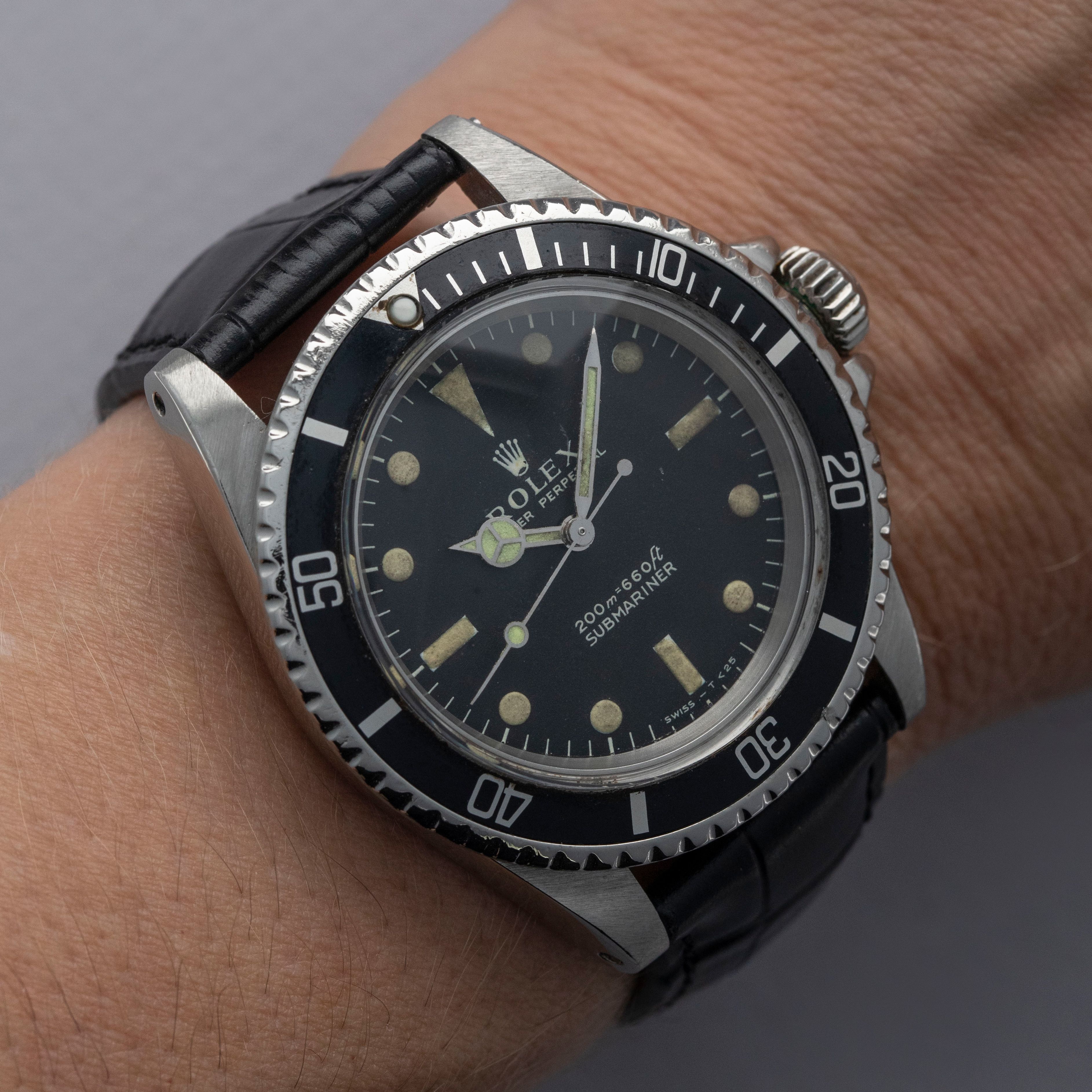 Rolex Submariner 5513 Meters First Dial | Auctions | Loupe This