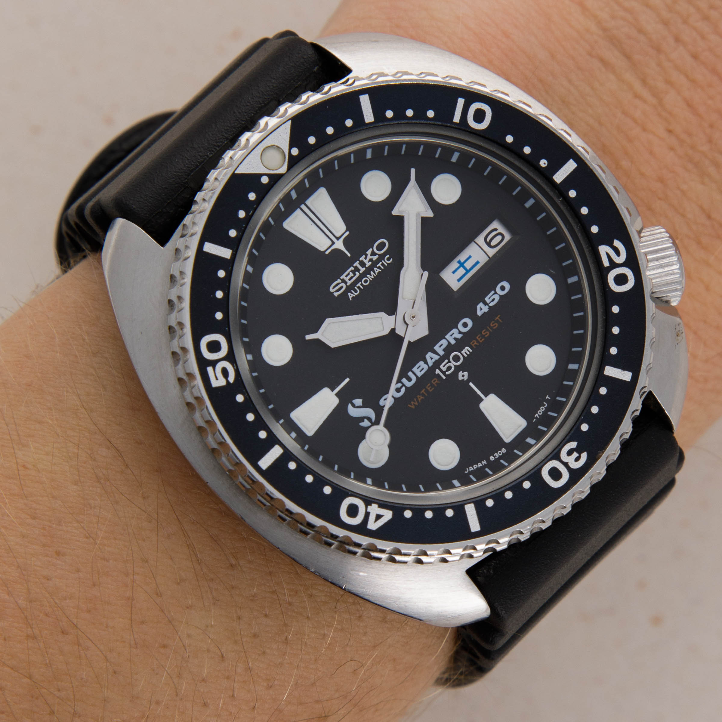 Seiko turtle outlet scubapro 450