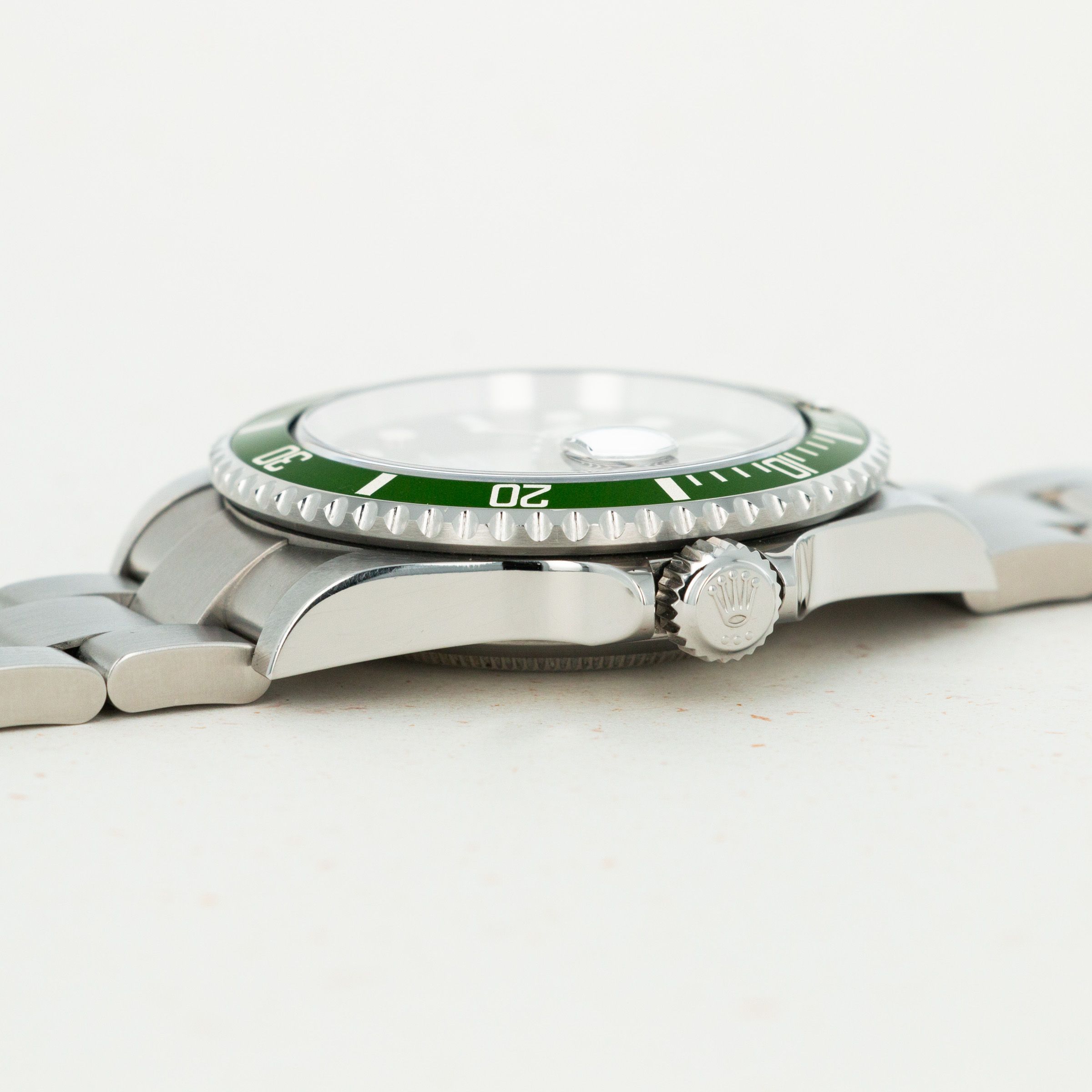 Rolex Submariner Green Anniversary Flat 4 Kermit 16610LV