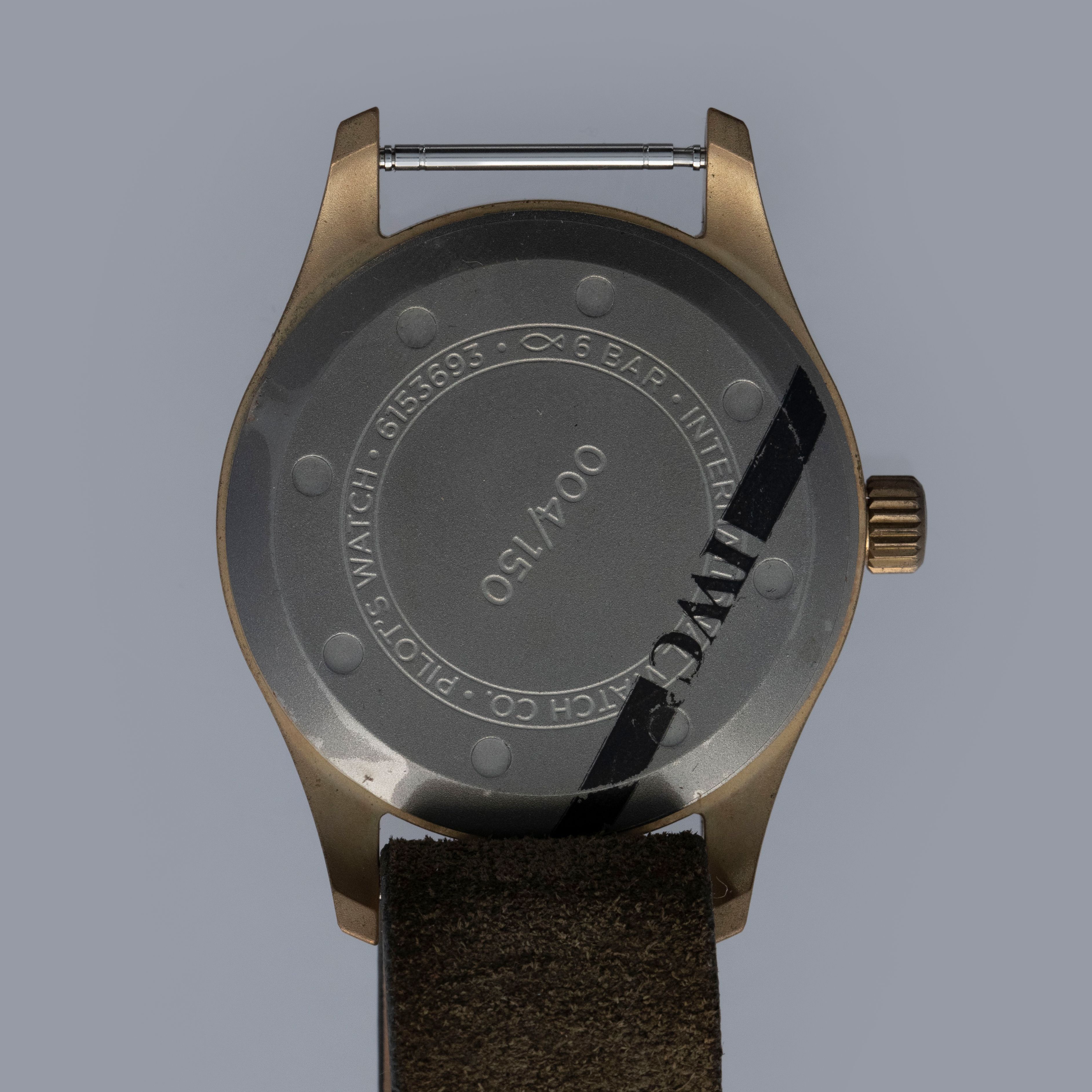 IWC Pilot's Watch Automatic IW324019 for Revolution Bronze Limited