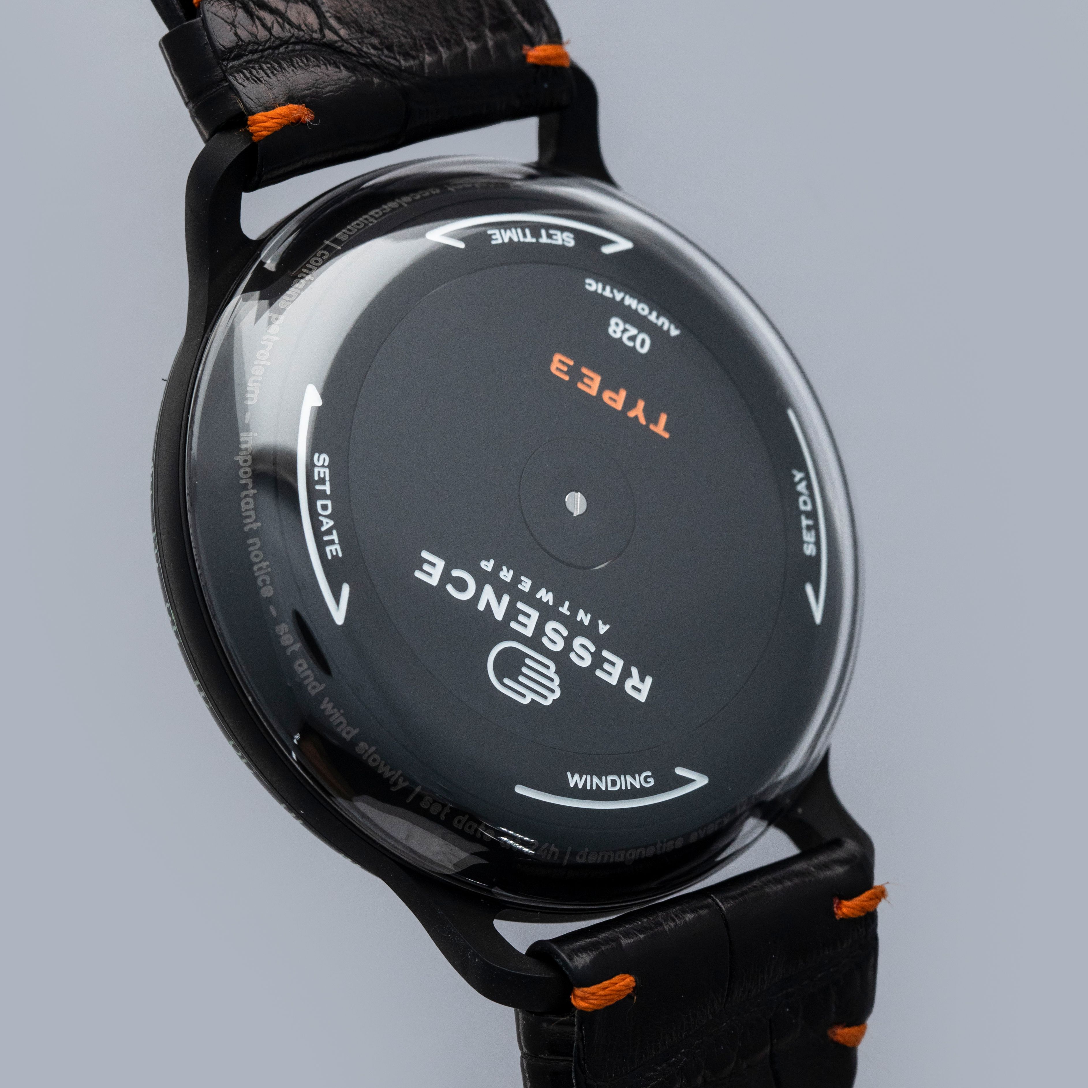 Ressence Type 3 BB2 Black DLC Titanium | Auctions | Loupe This