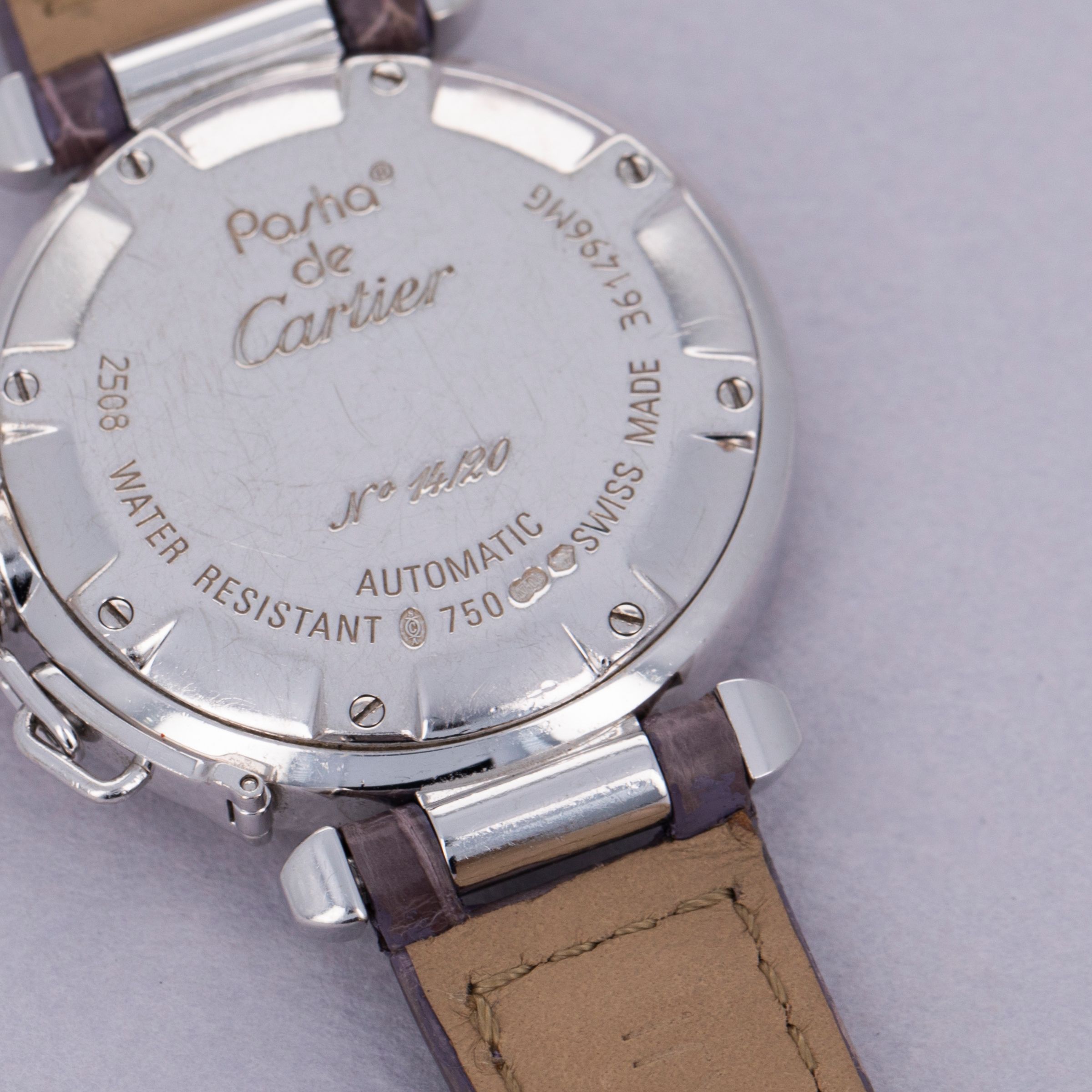 Cartier Pasha 2508 Cloisonne Imperial Guardian Lion Dial Diamond