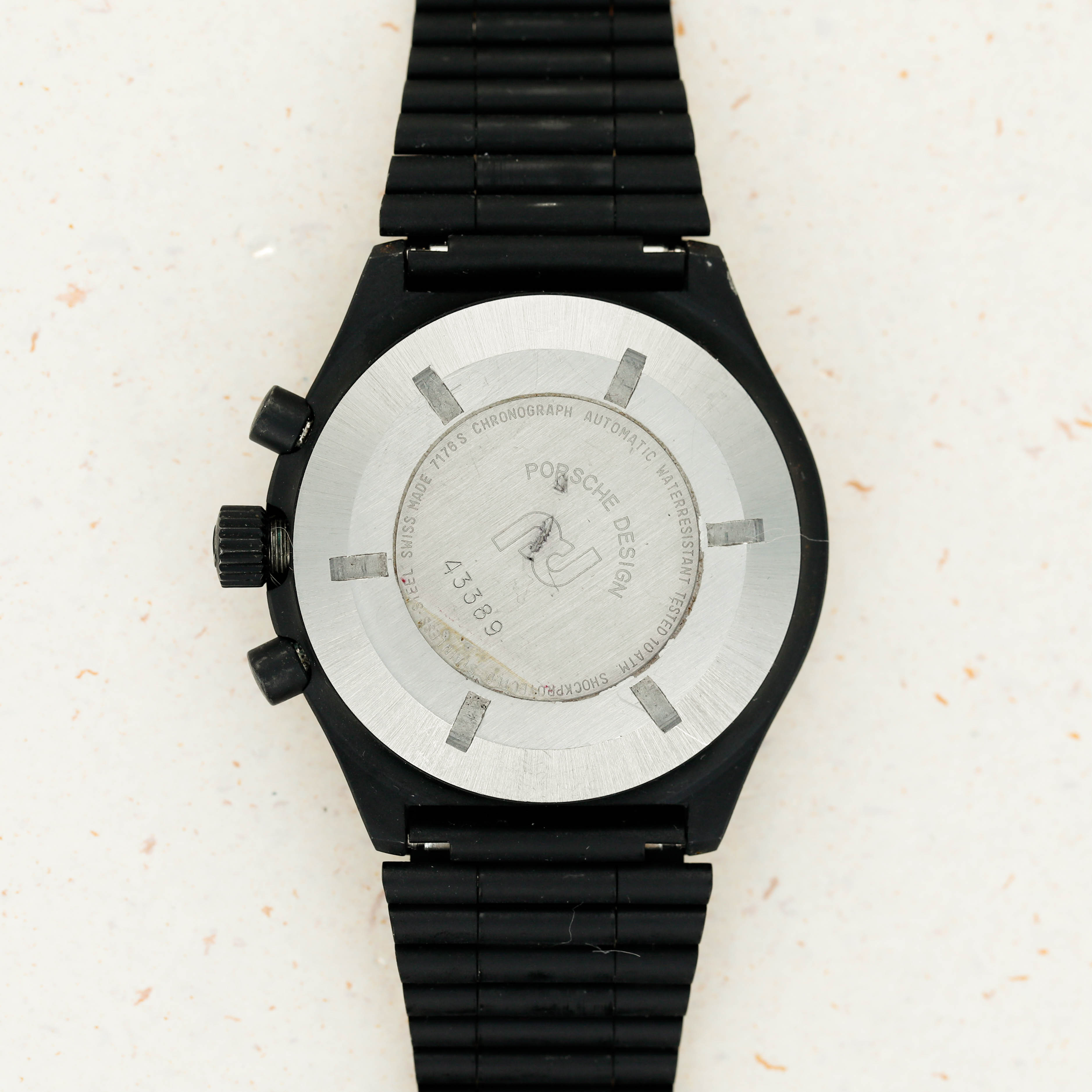 Porsche Design Orfina Chronograph 1 PVD 7176S | Auctions | Loupe This