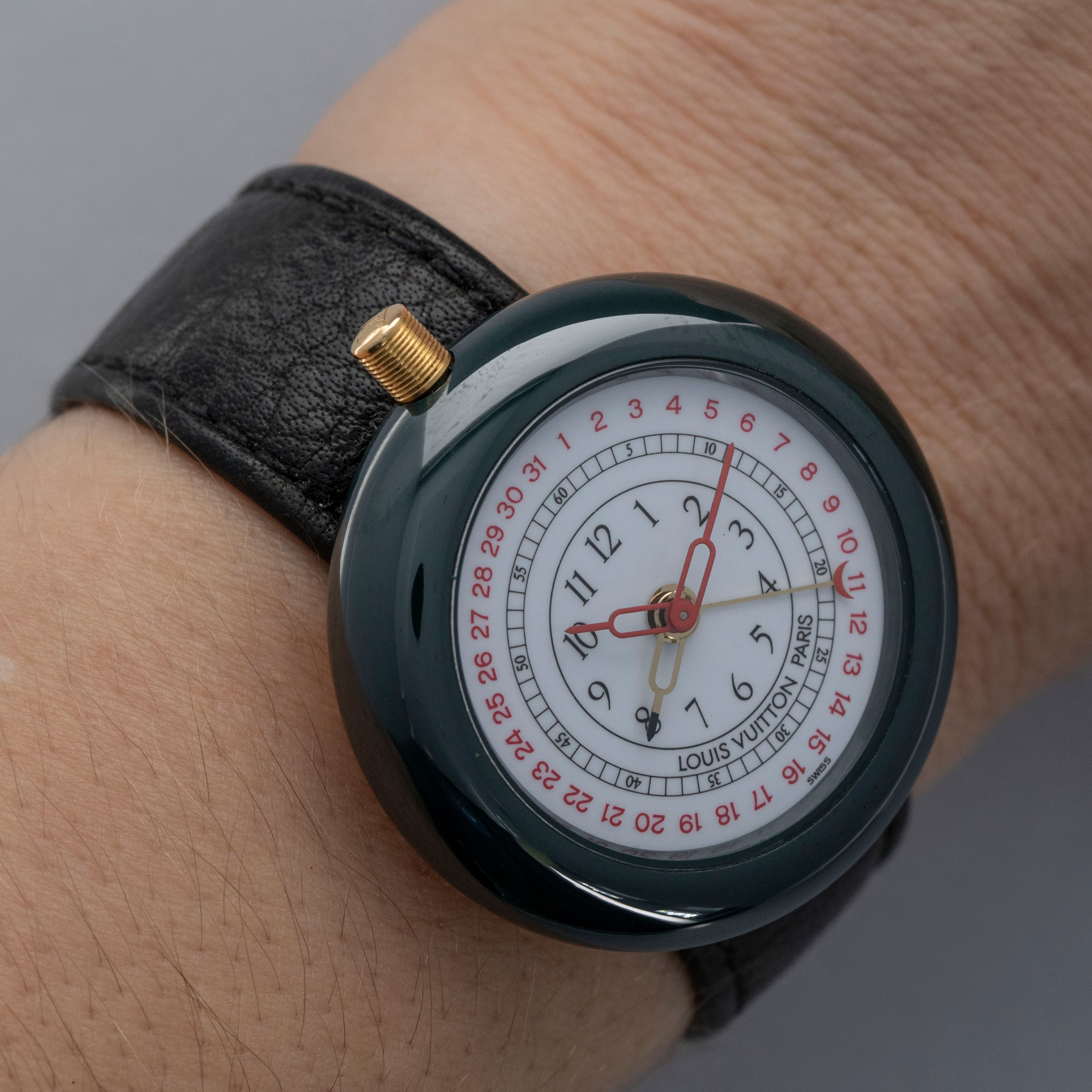 Louis Vuitton Monterey II Green Ceramic | Auctions | Loupe This