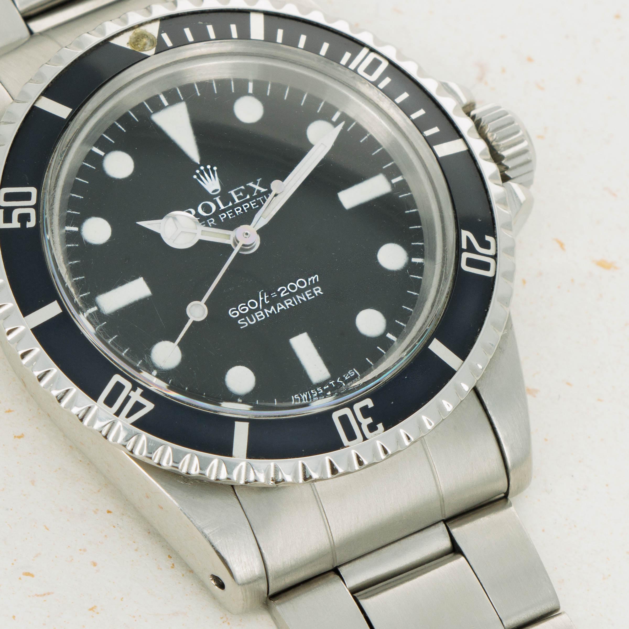 Rolex Submariner 5513 Mk 1 Maxi Dial | Auctions | Loupe This
