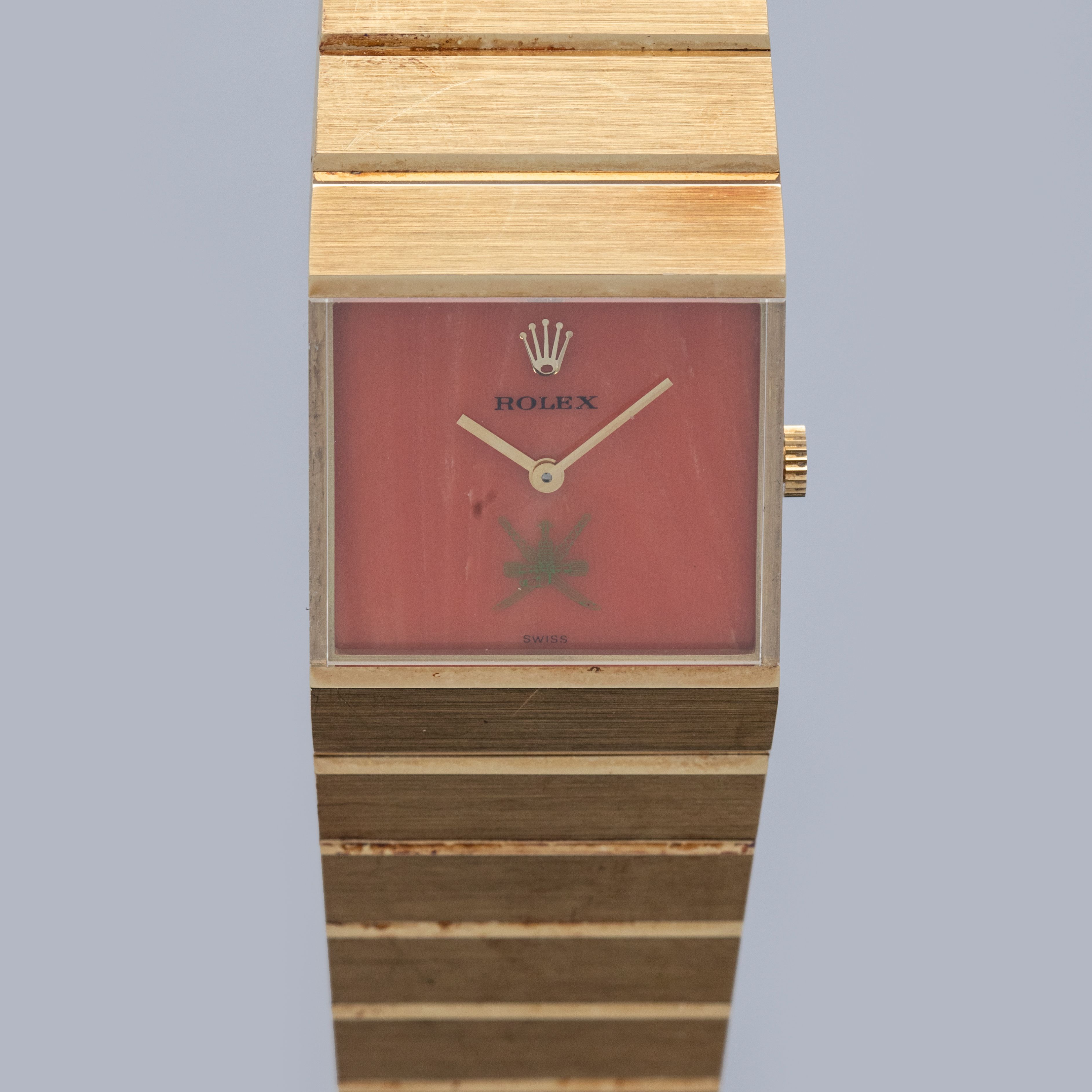 ROLEX QUEEN MIDAS 3585 CORAL DIAL GREEN KHANJAR LIKE NEW