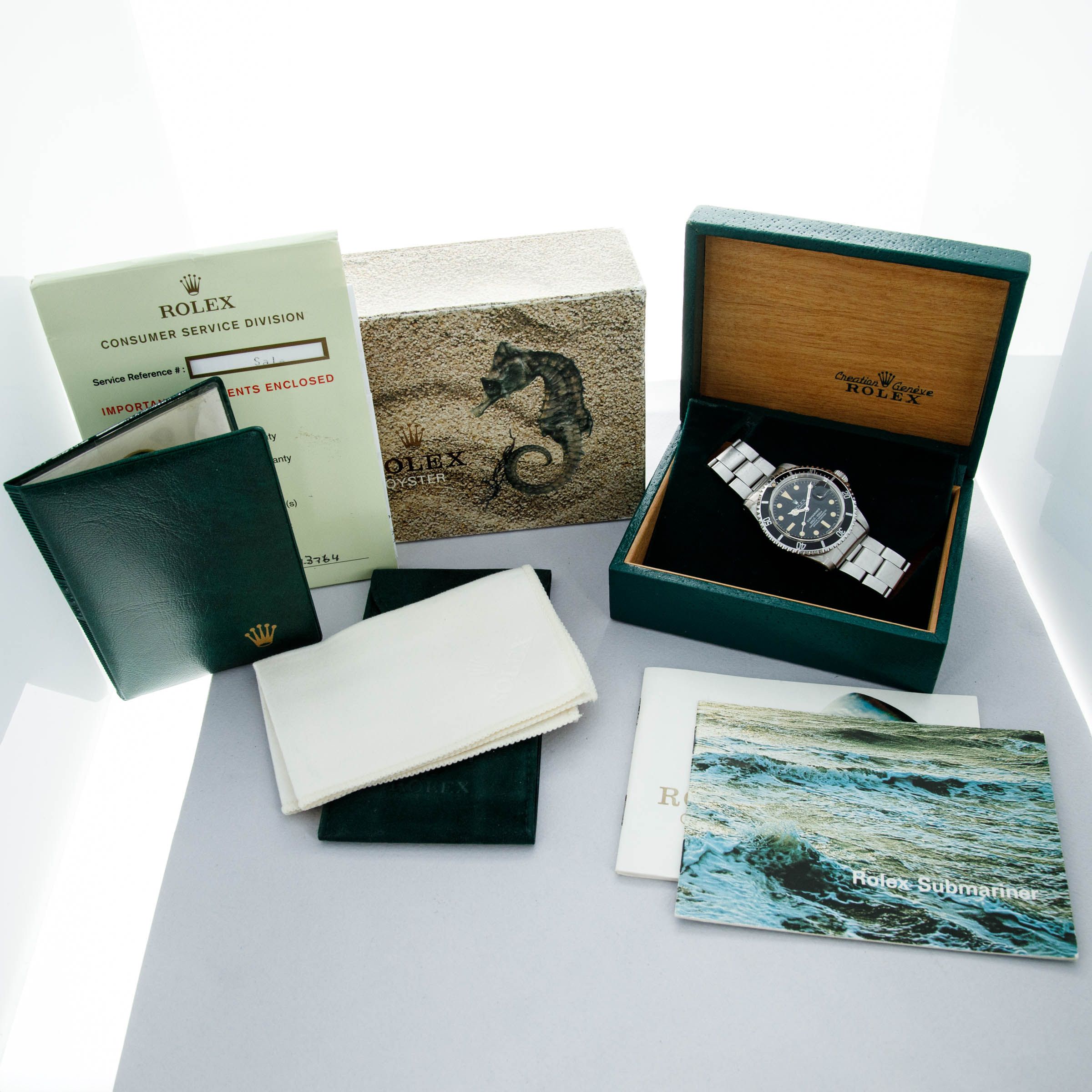 Rolex Submariner Date 1680 Box and Papers Full Set | Auctions