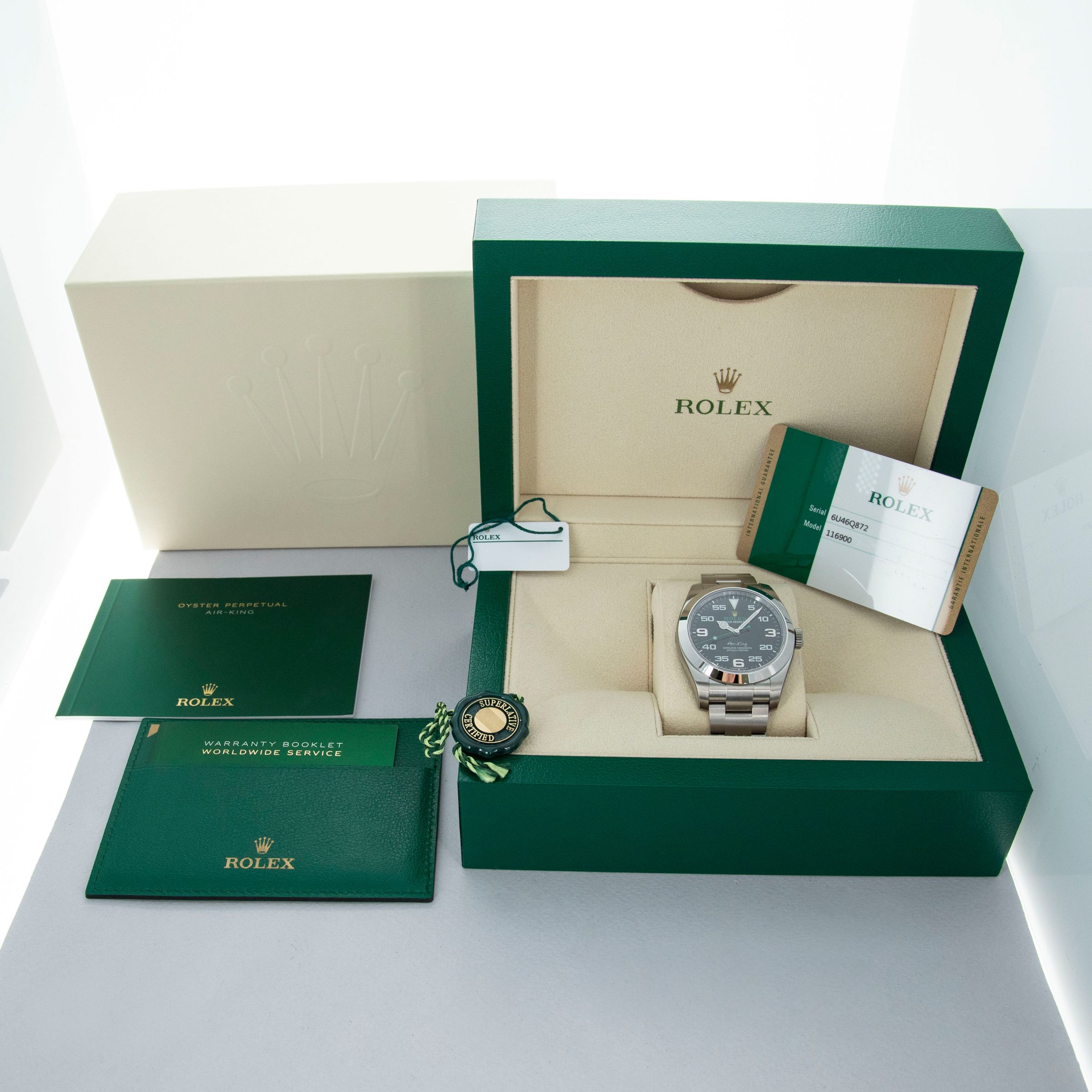 Rolex Air-King 116900 KHANJAR EMBLEM FOR SULTANATE OF OMAN