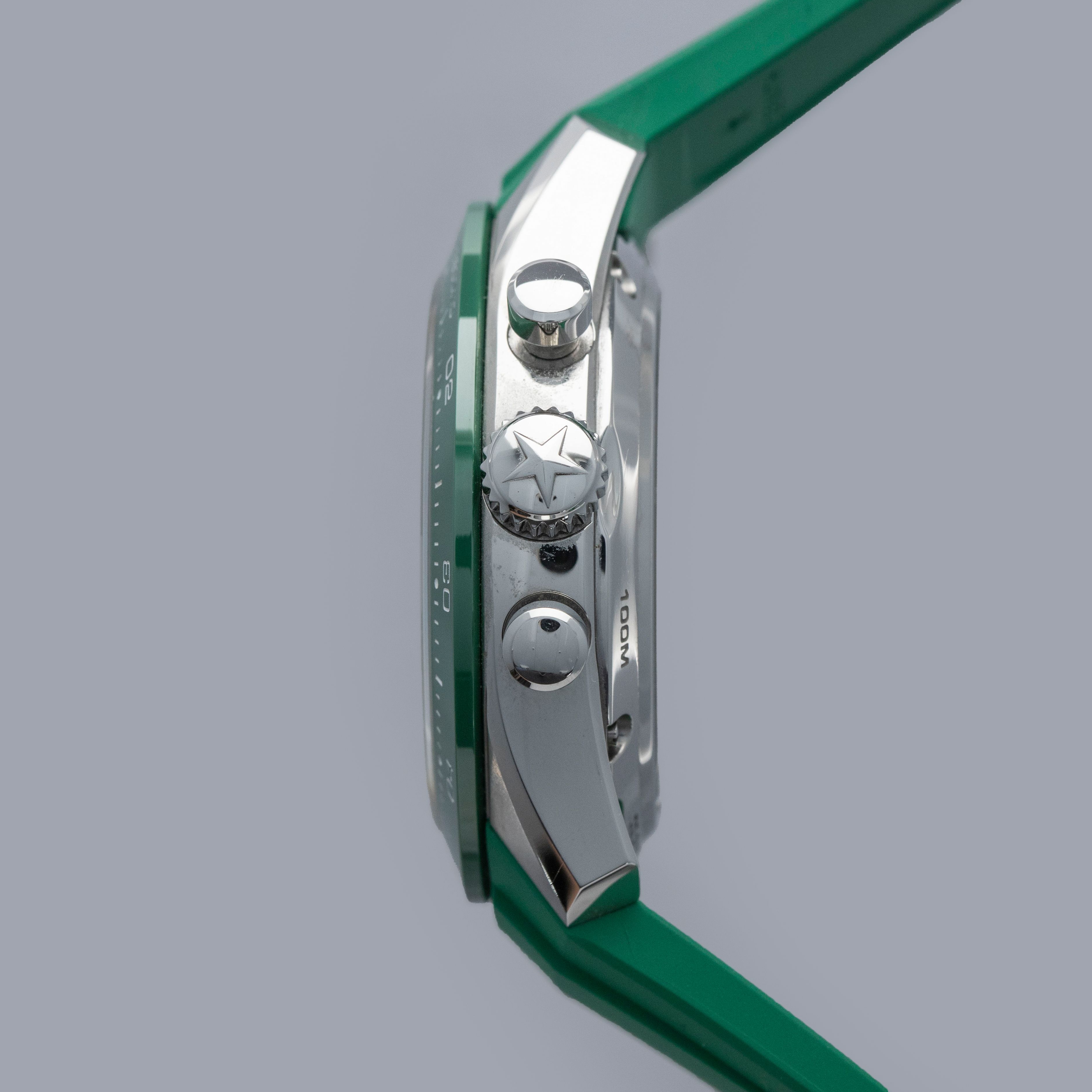 Zenith Chronomaster Sport 03.3119.3600/56.R952 Green Ceramic Bezel