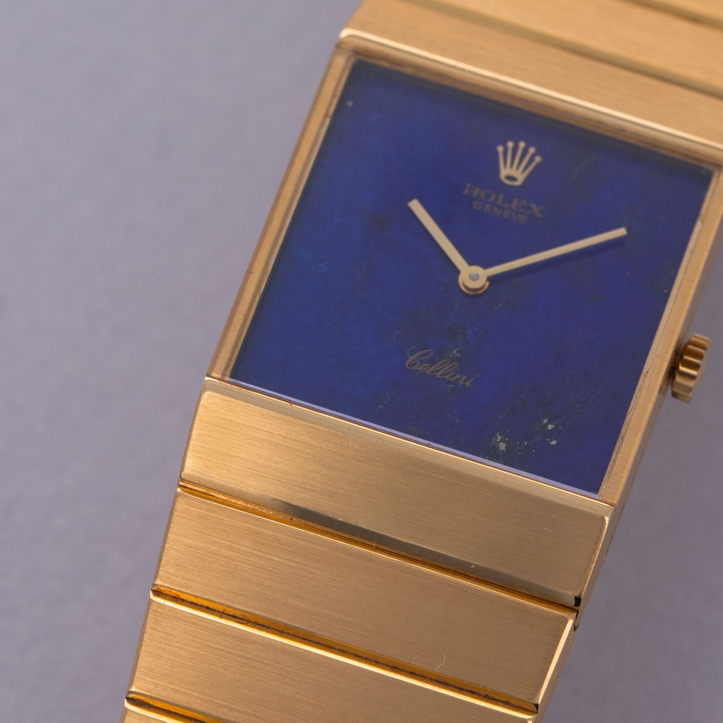 Rolex Cellini King Midas 4316 Lapis Lazuli Dial 18k YG | Auctions