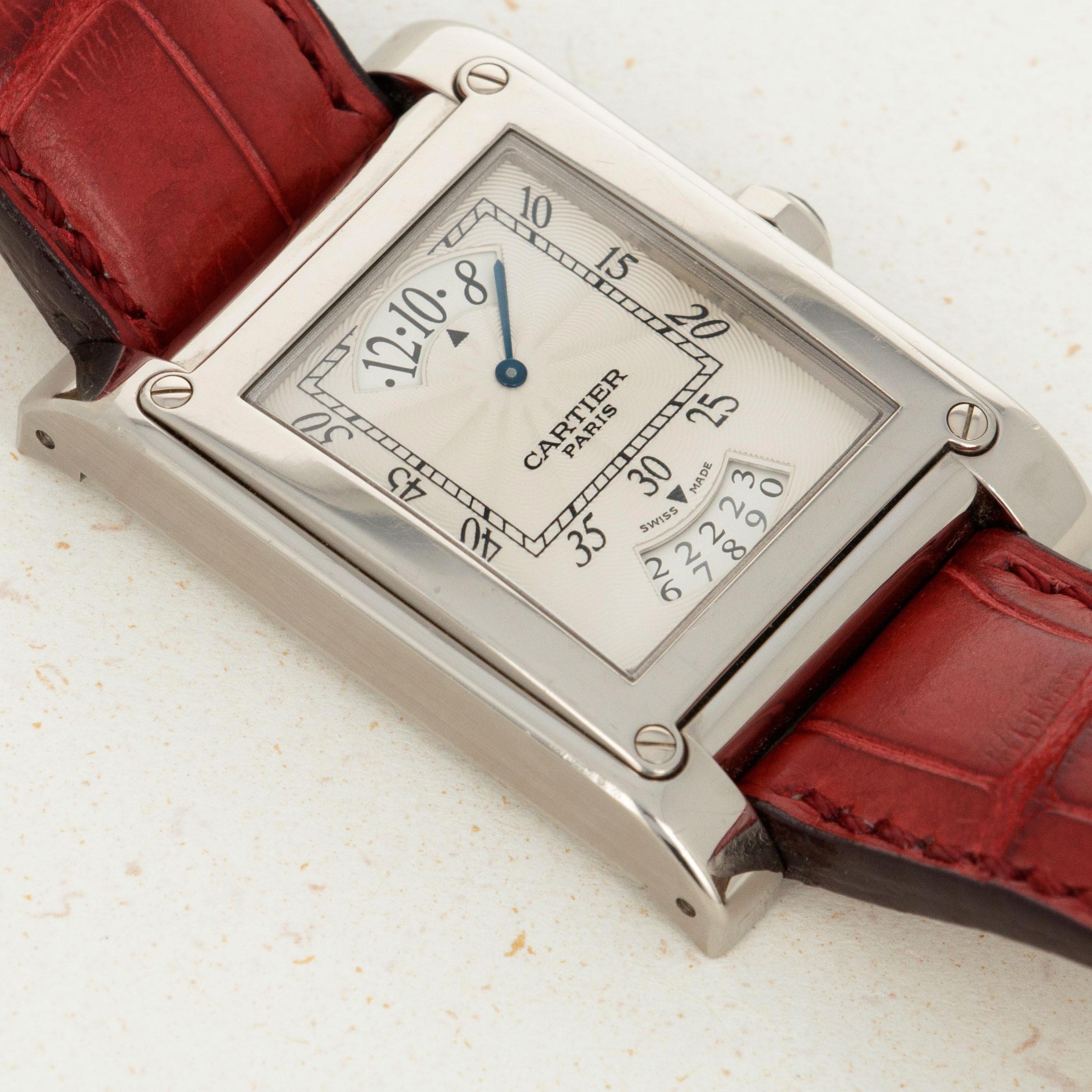 Cartier CPCP Tank a Vis Wandering Hours Auctions Loupe This