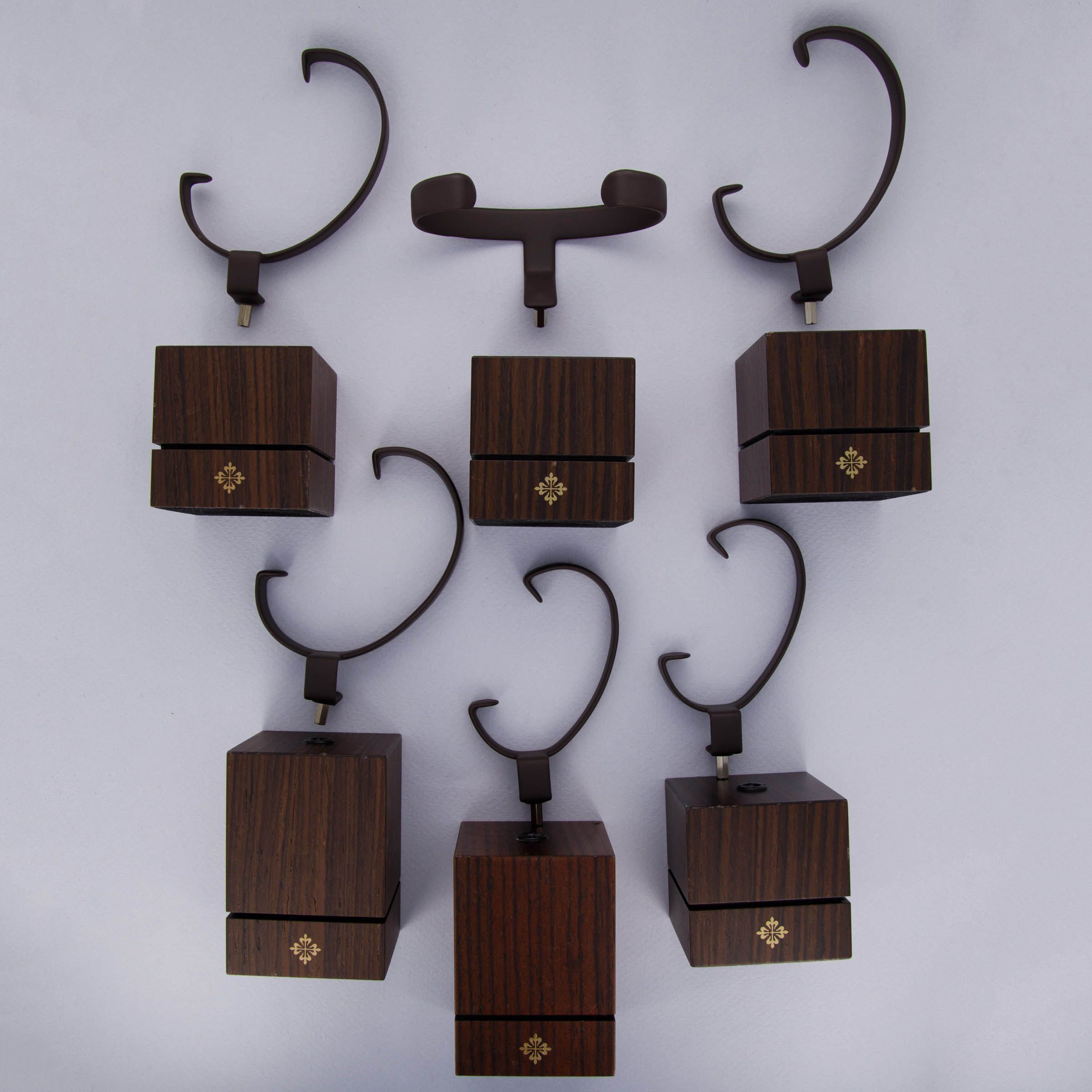 Patek Philippe Set of Dealer Displays, Stands and AD Plaque