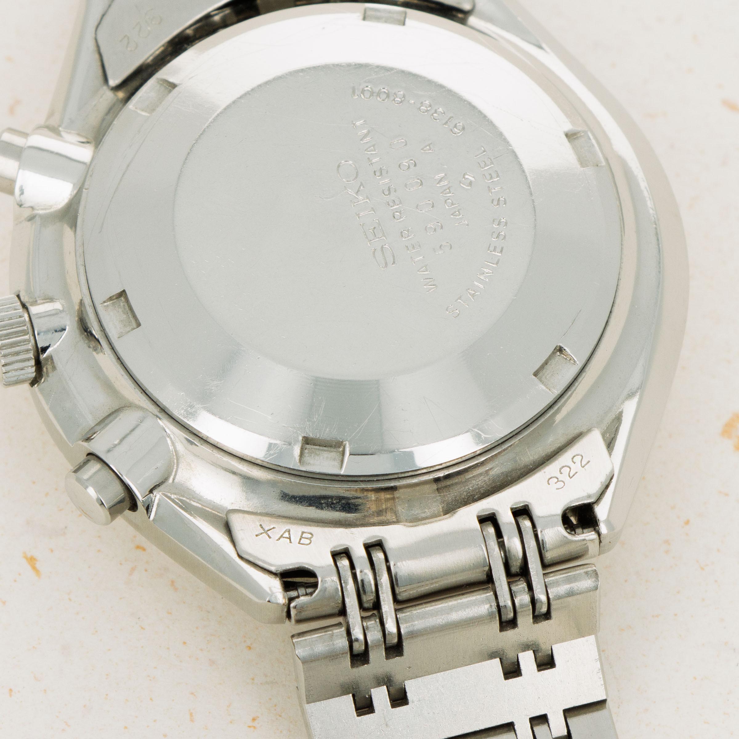 Seiko 'Baby Panda' Chronograph 6138-8001 Box and Accessories