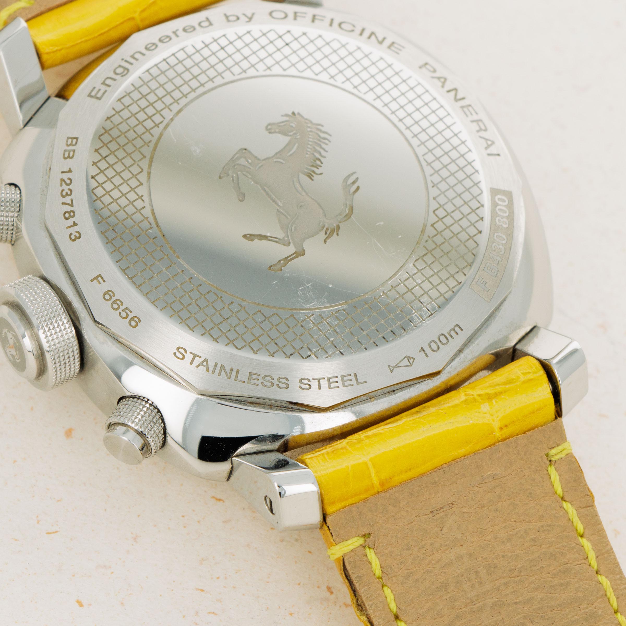 Panerai Ferrari FER00011 Automatic Chronograph Auctions Loupe This