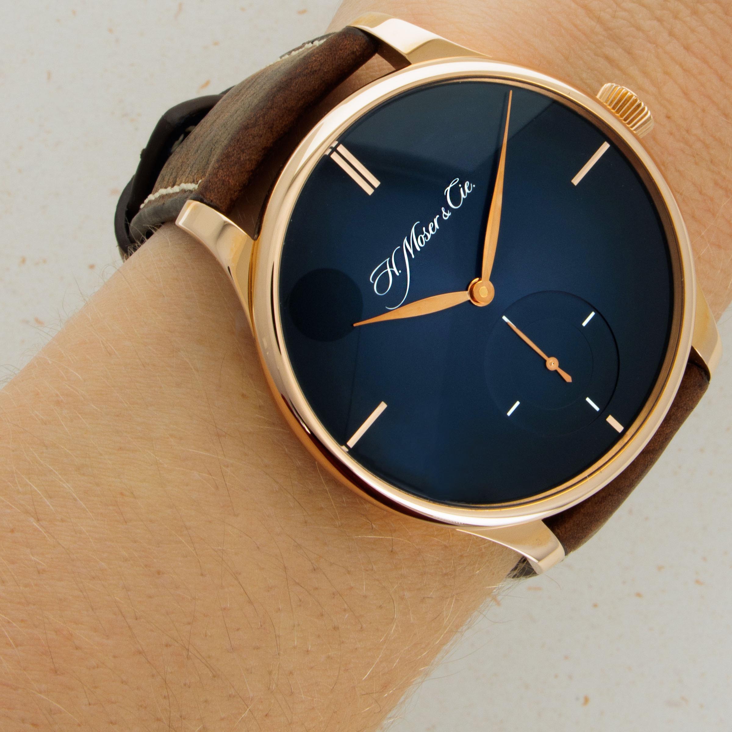 H. Moser & Cie Venturer Small Seconds XL Midnight Blue 2327-0407