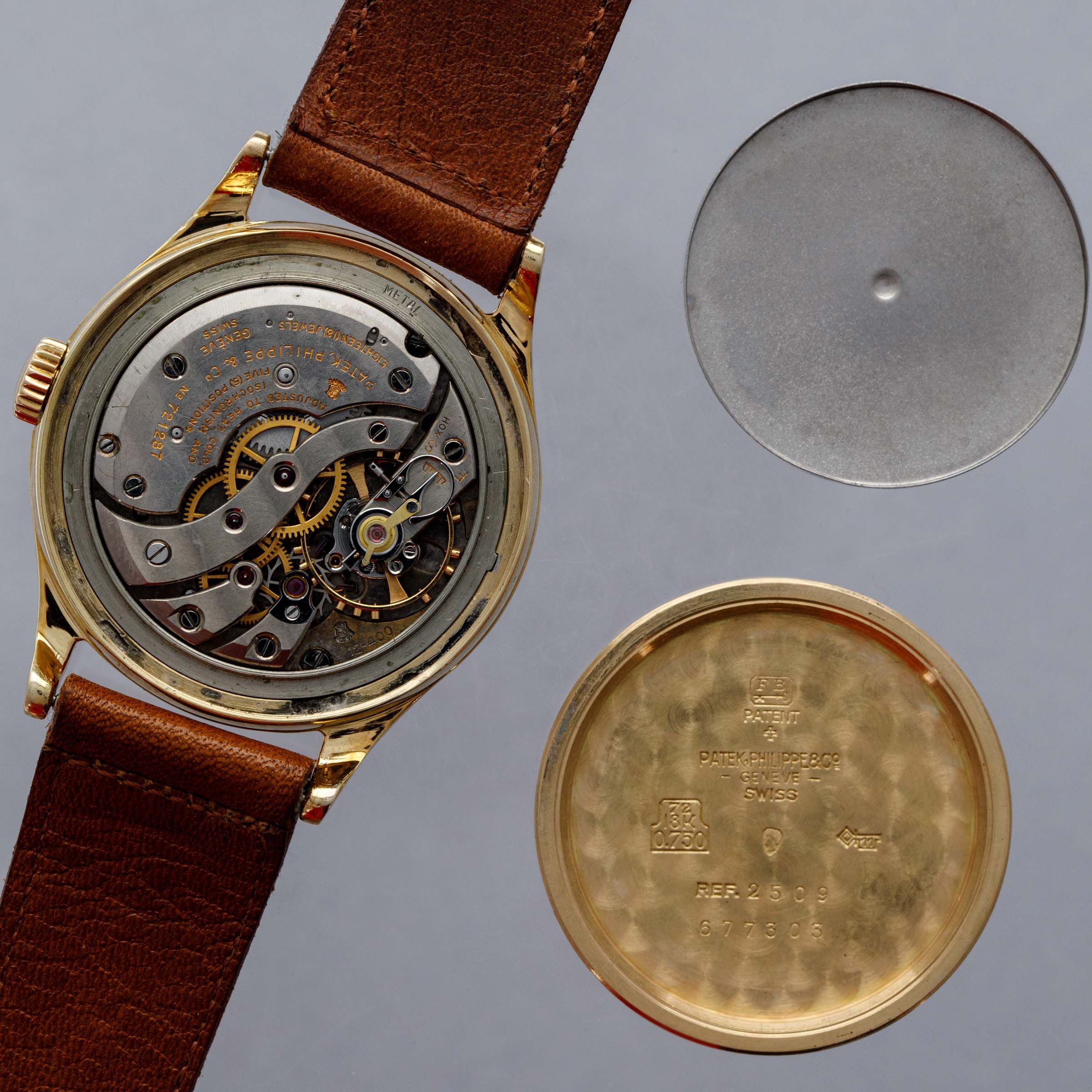 Patek Philippe Calatrava 2509 18k YG with Extract of the Archives
